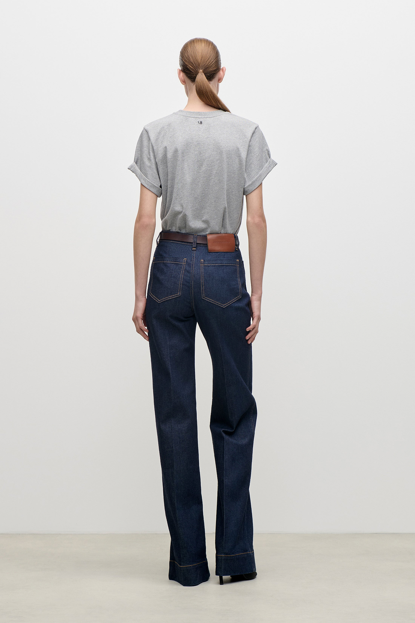 Tilly T-Shirt In Grey Marl