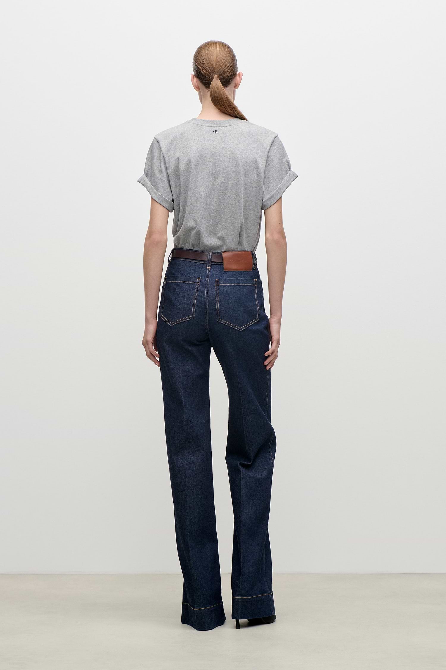 Tilly T-Shirt In Grey Marl