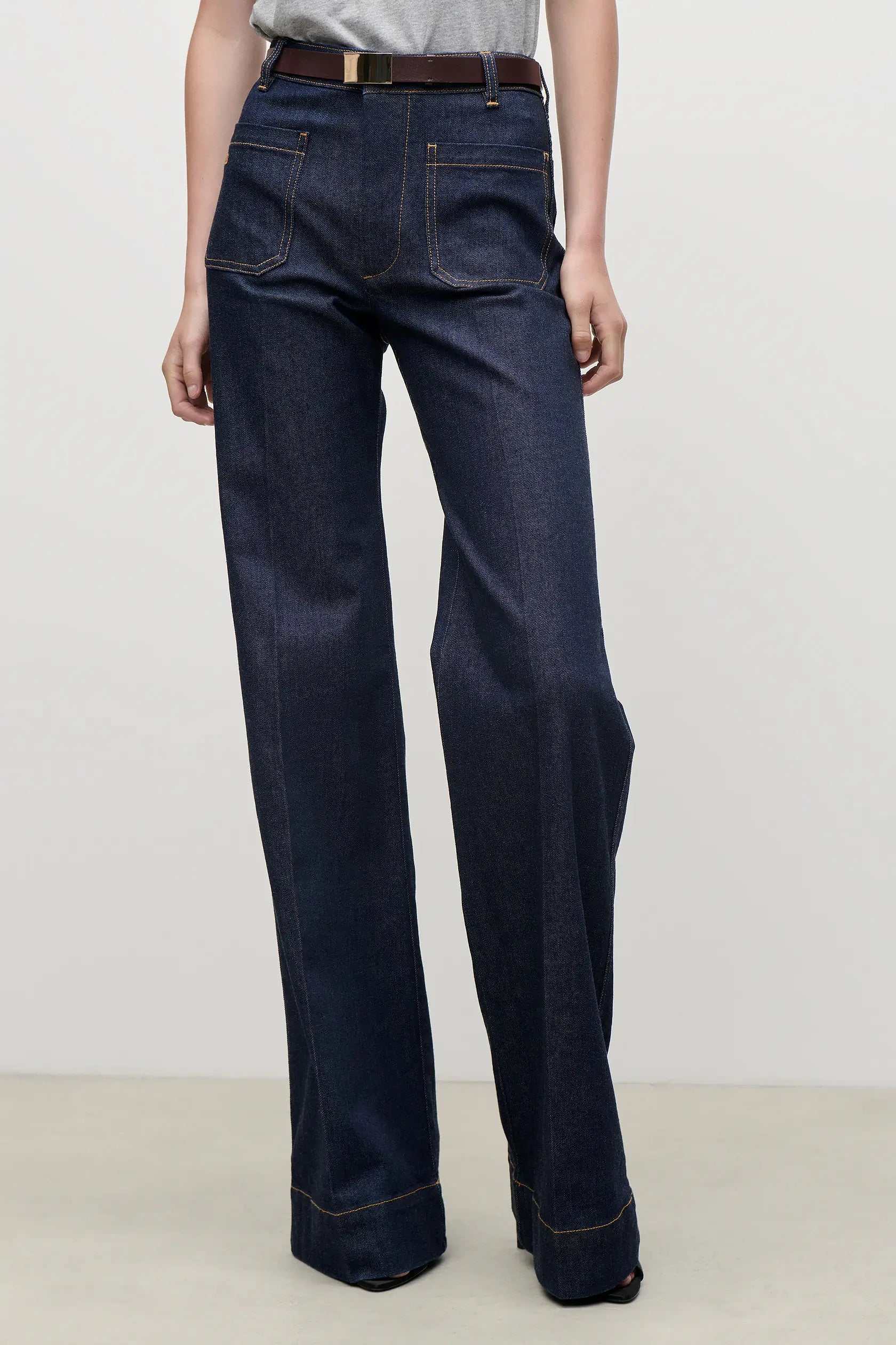 Alina Stretch Jean In Indigo Rinse