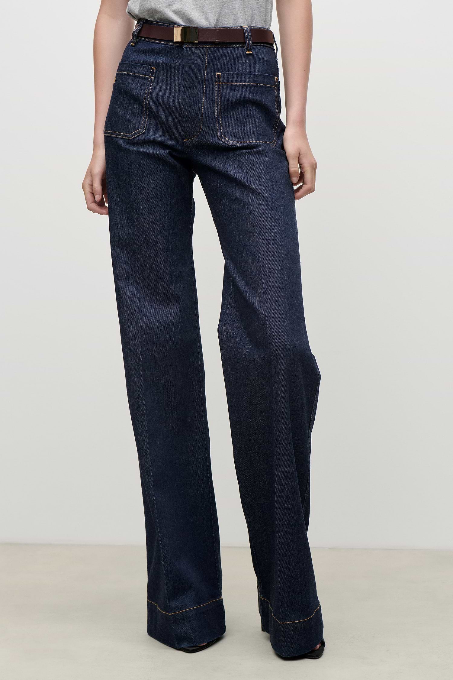 Alina Stretch Jean In Indigo Rinse