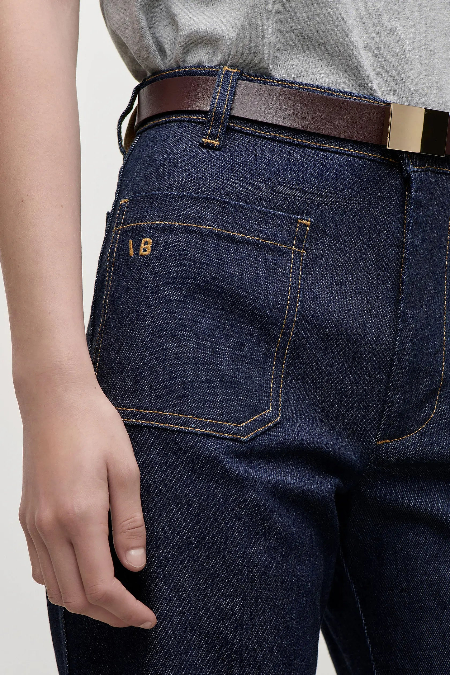Alina Stretch Jean In Indigo Rinse