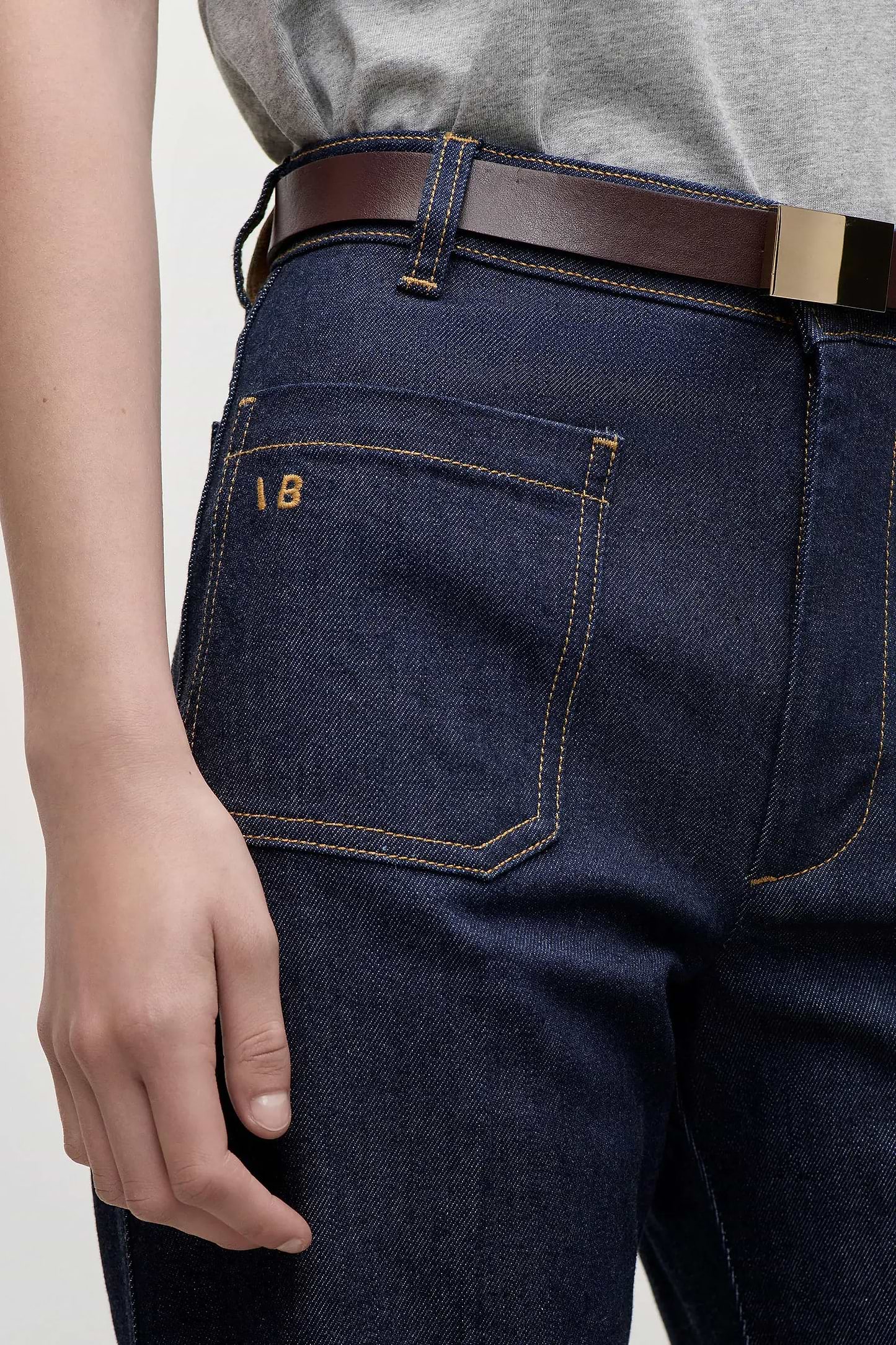 Alina Stretch Jean In Indigo Rinse