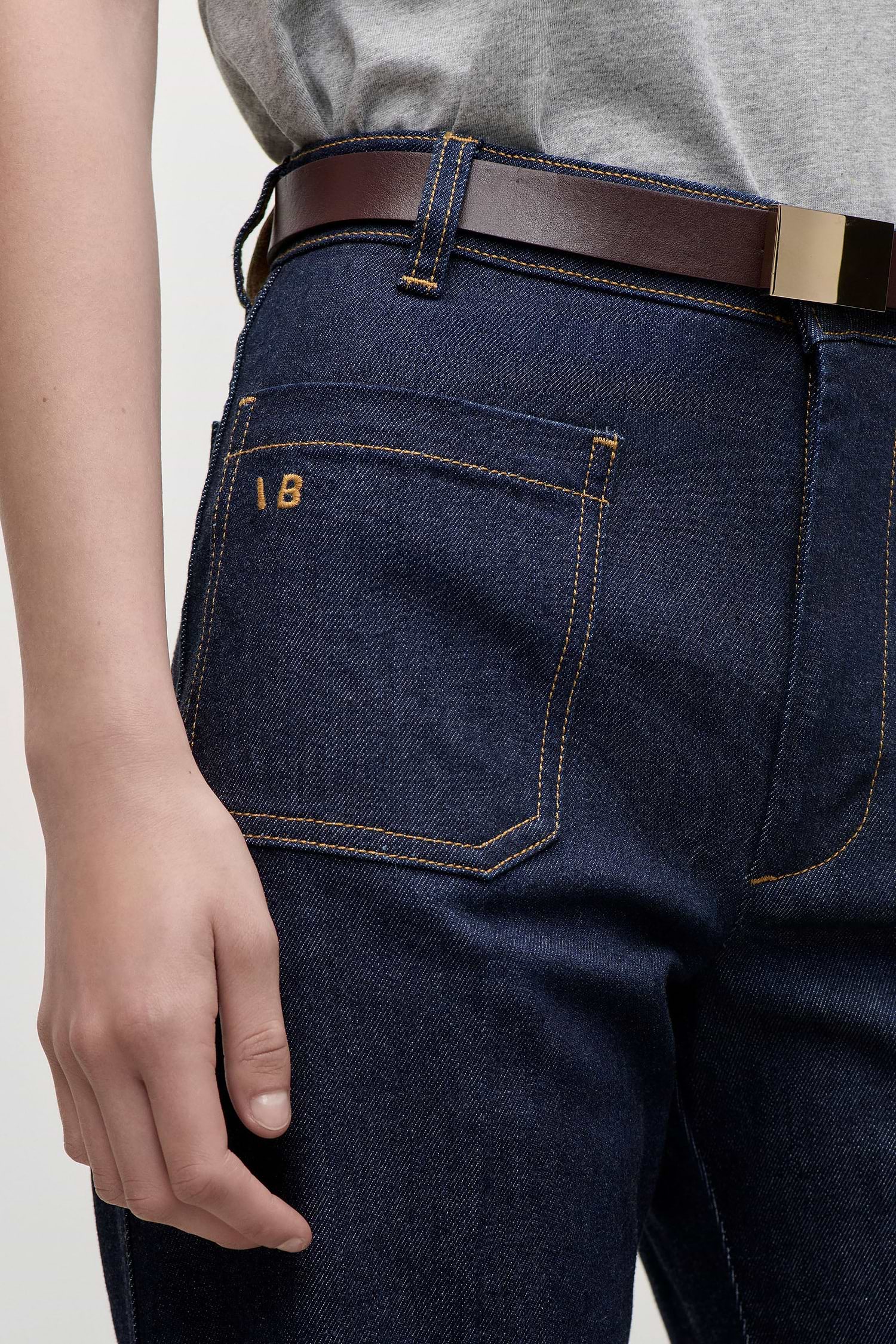 Alina Stretch Jean In Indigo Rinse