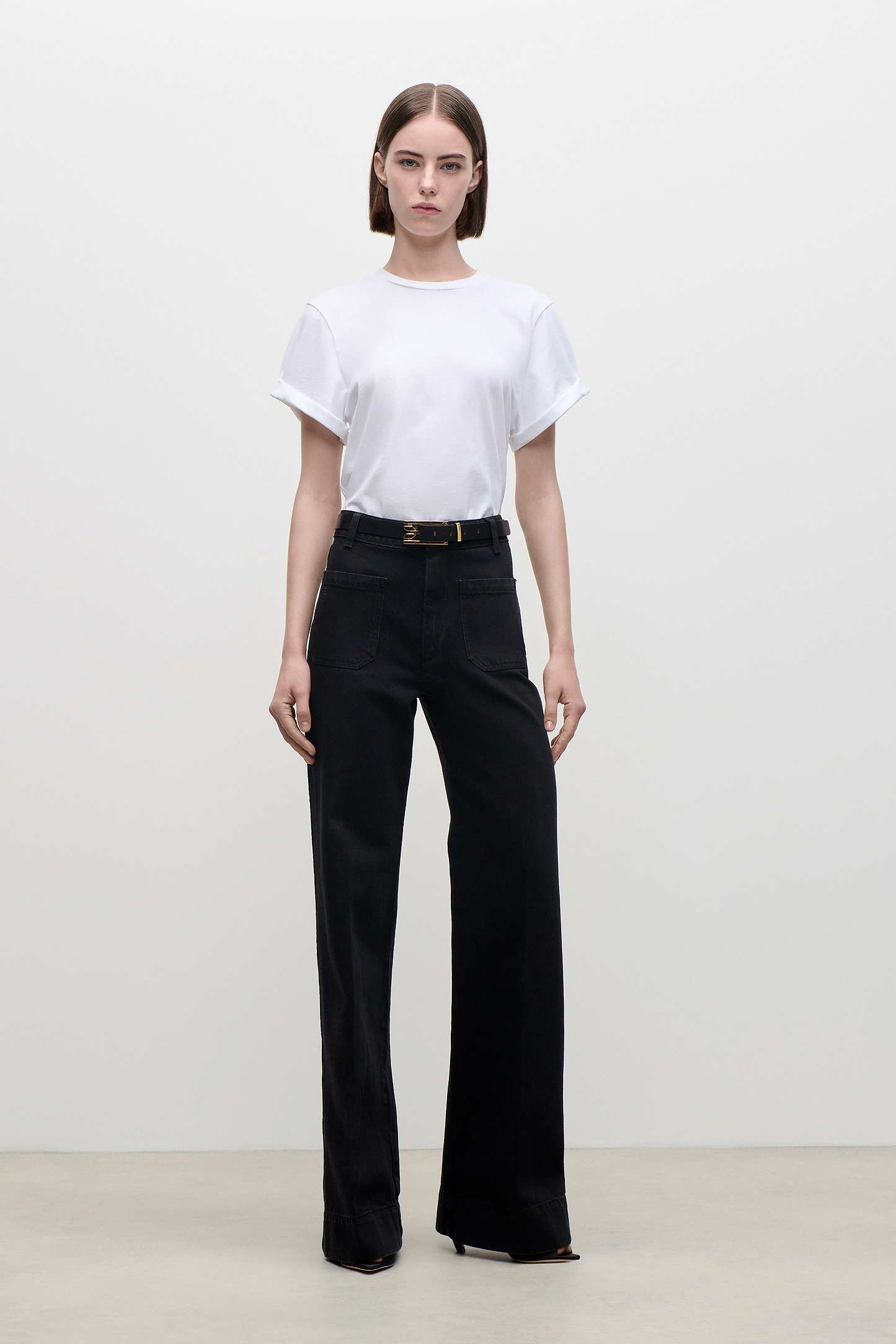 Alina Stretch Jean In Washed Black