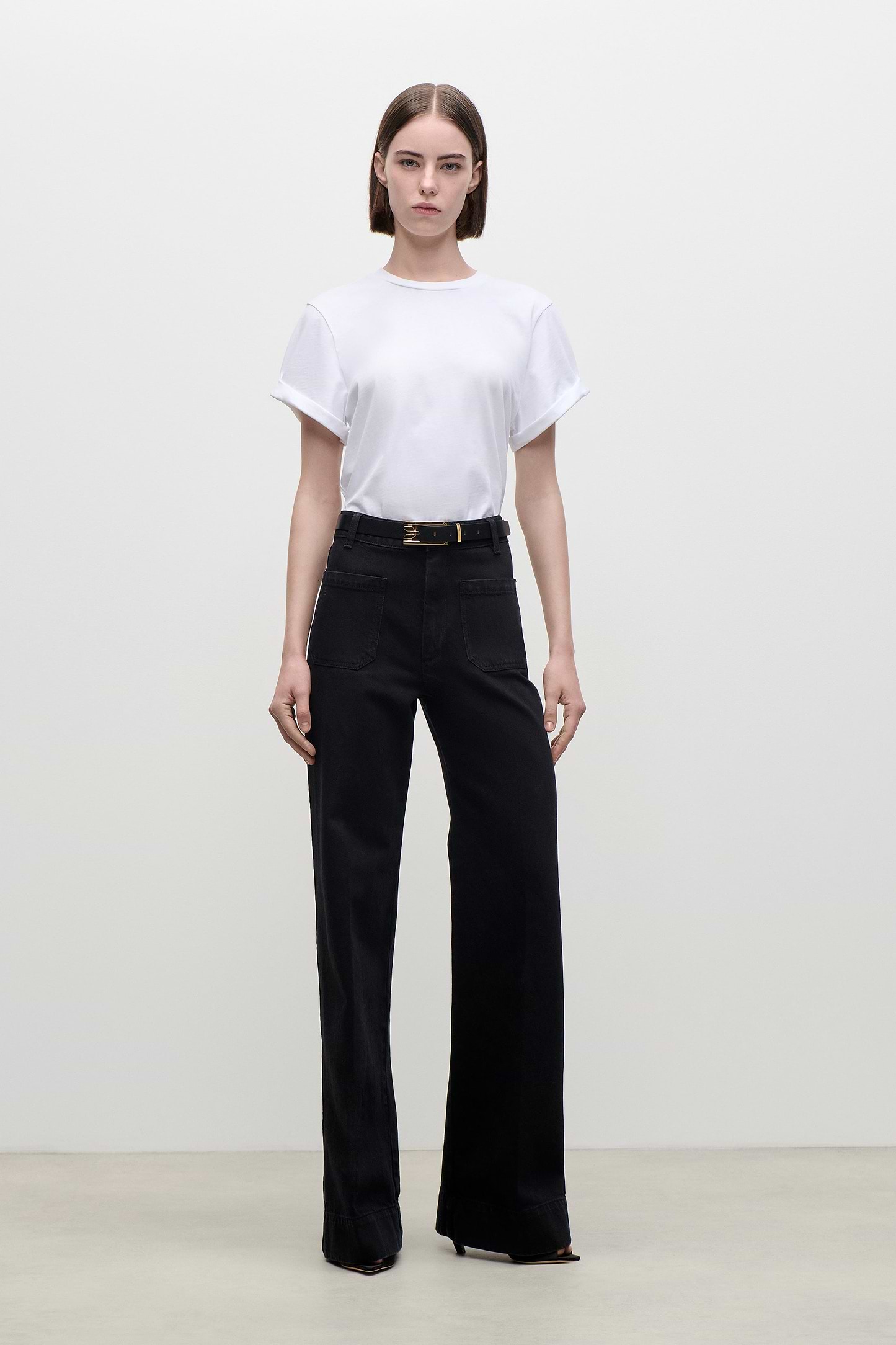 Alina Stretch Jean In Washed Black
