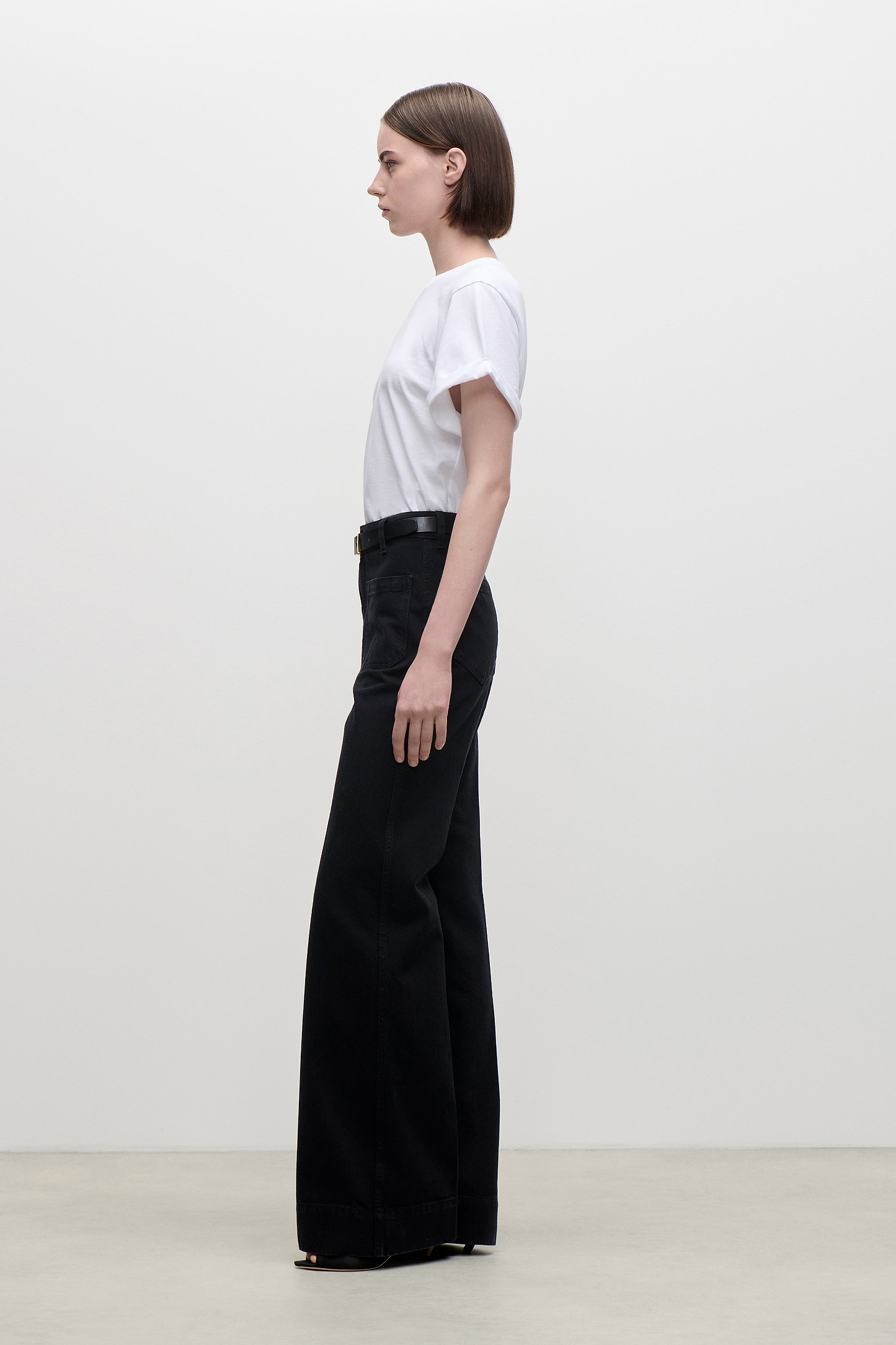 Alina Stretch Jean In Washed Black
