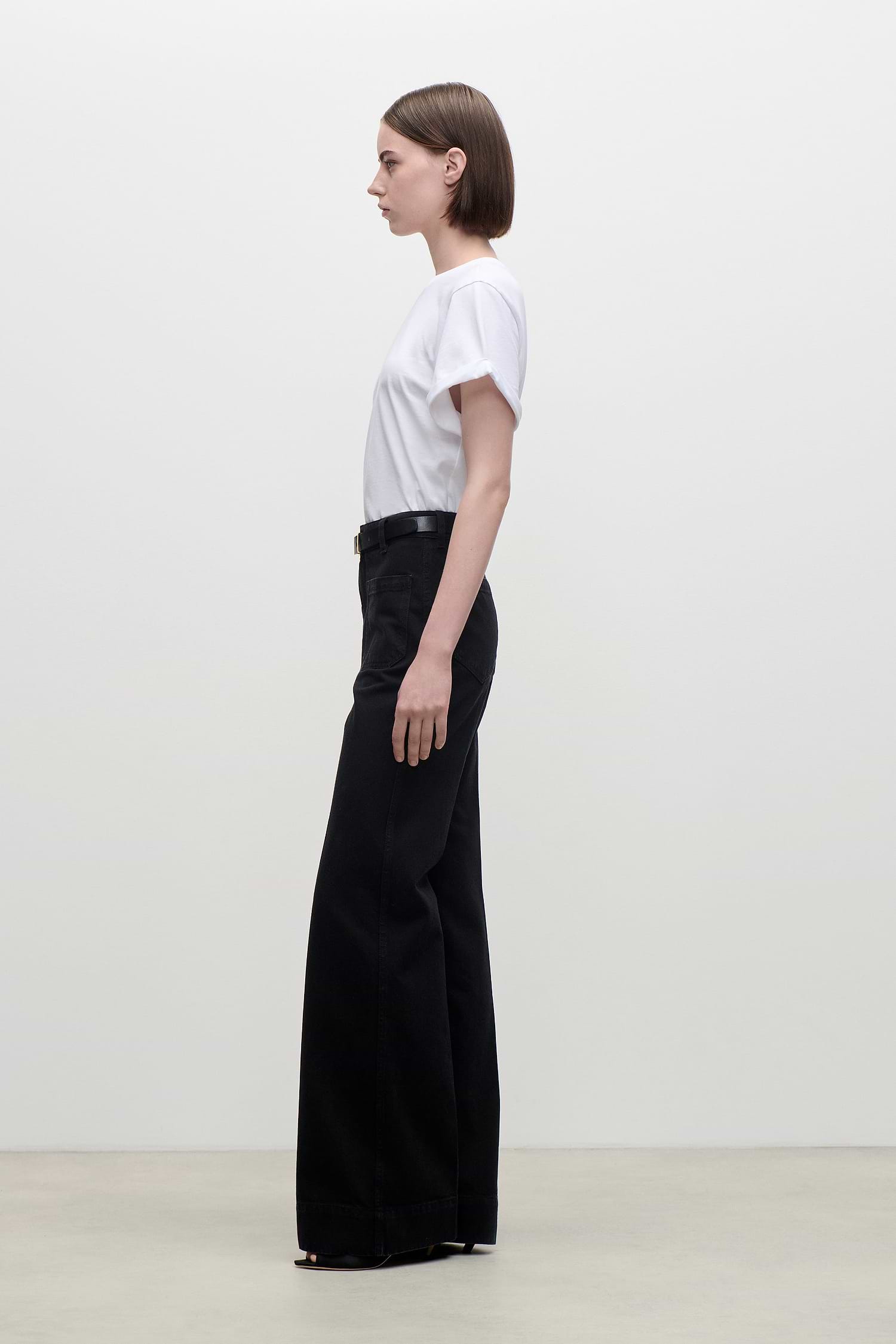 Alina Stretch Jean In Washed Black
