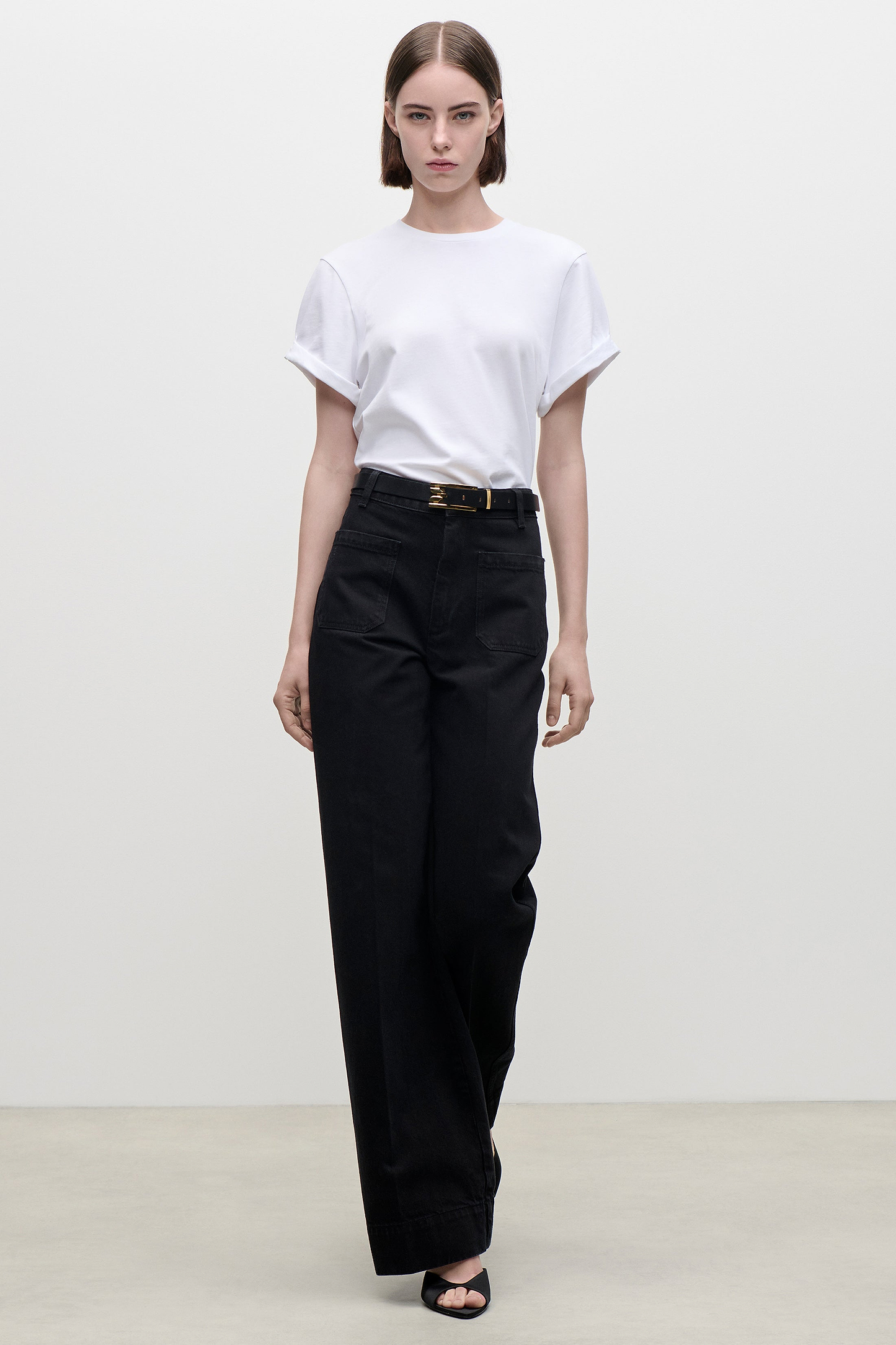Alina Stretch Jean In Washed Black