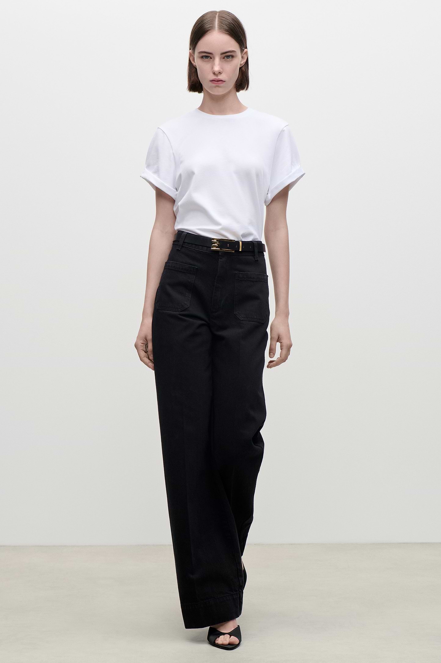 Alina Stretch Jean In Washed Black