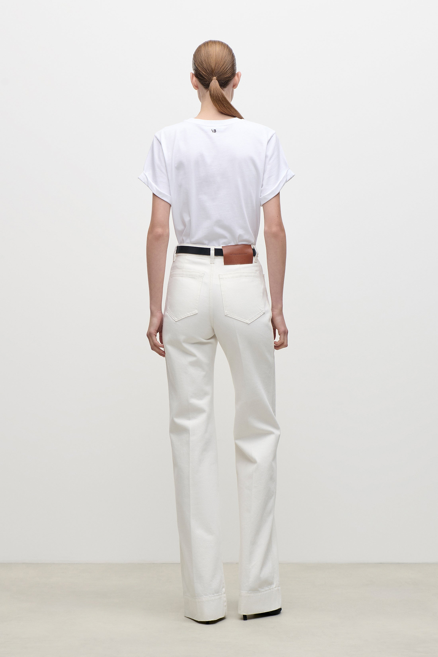 Alina Stretch Jean In Washed White