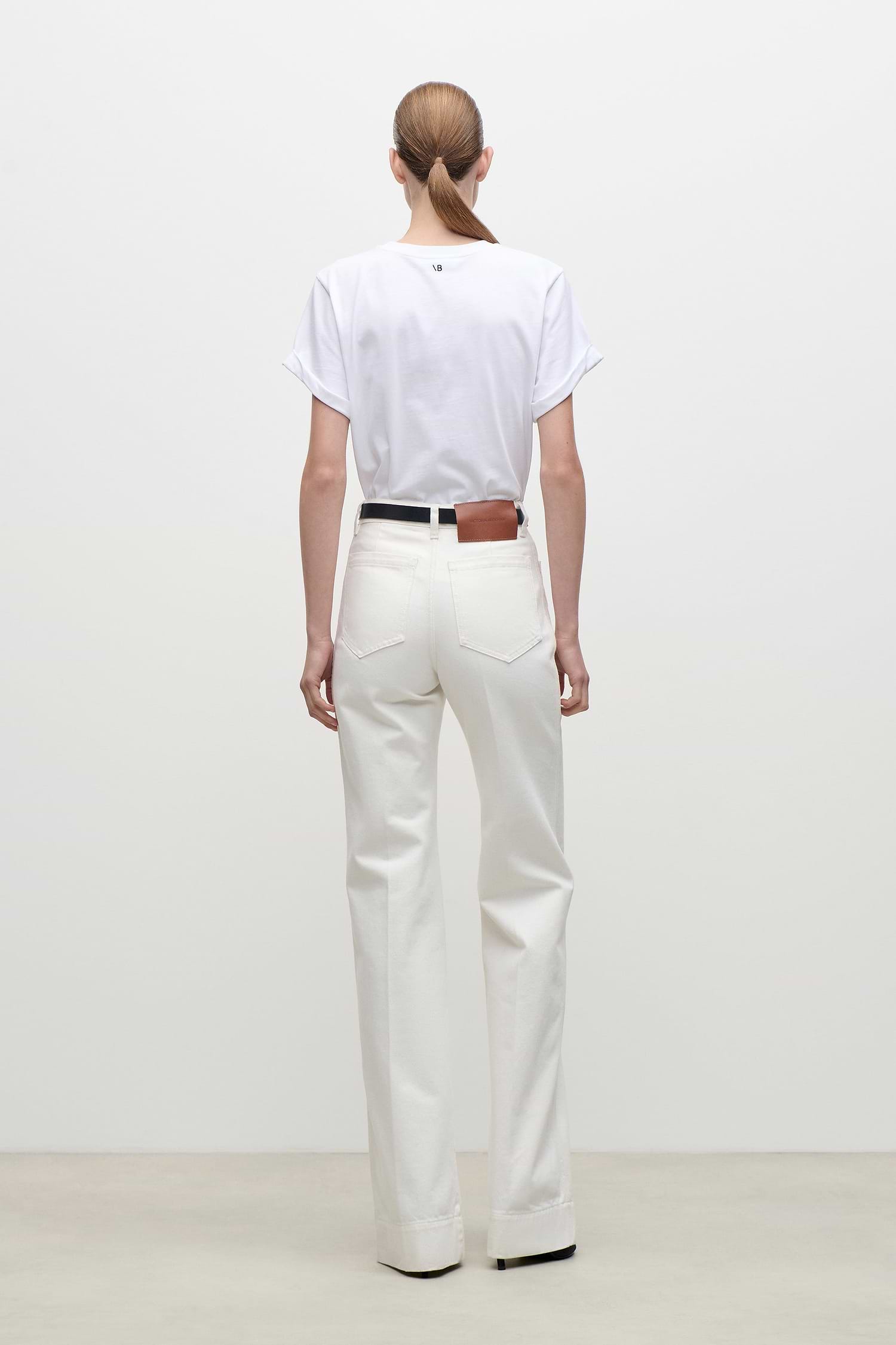 Alina Stretch Jean In Washed White
