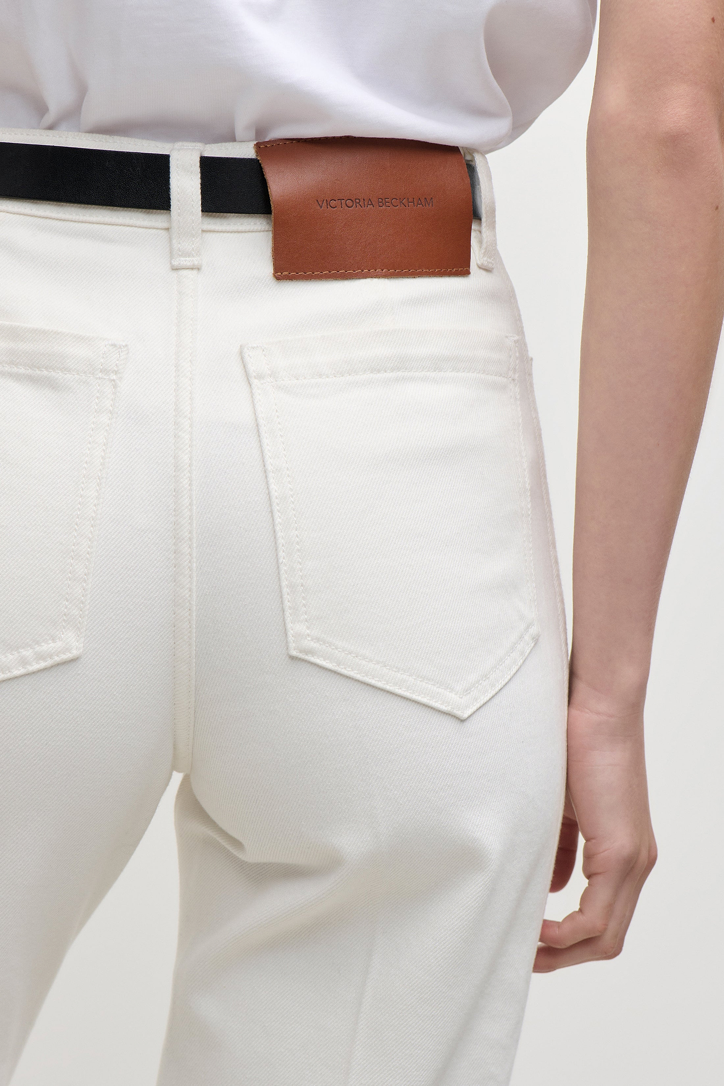 Alina Stretch Jean In Washed White