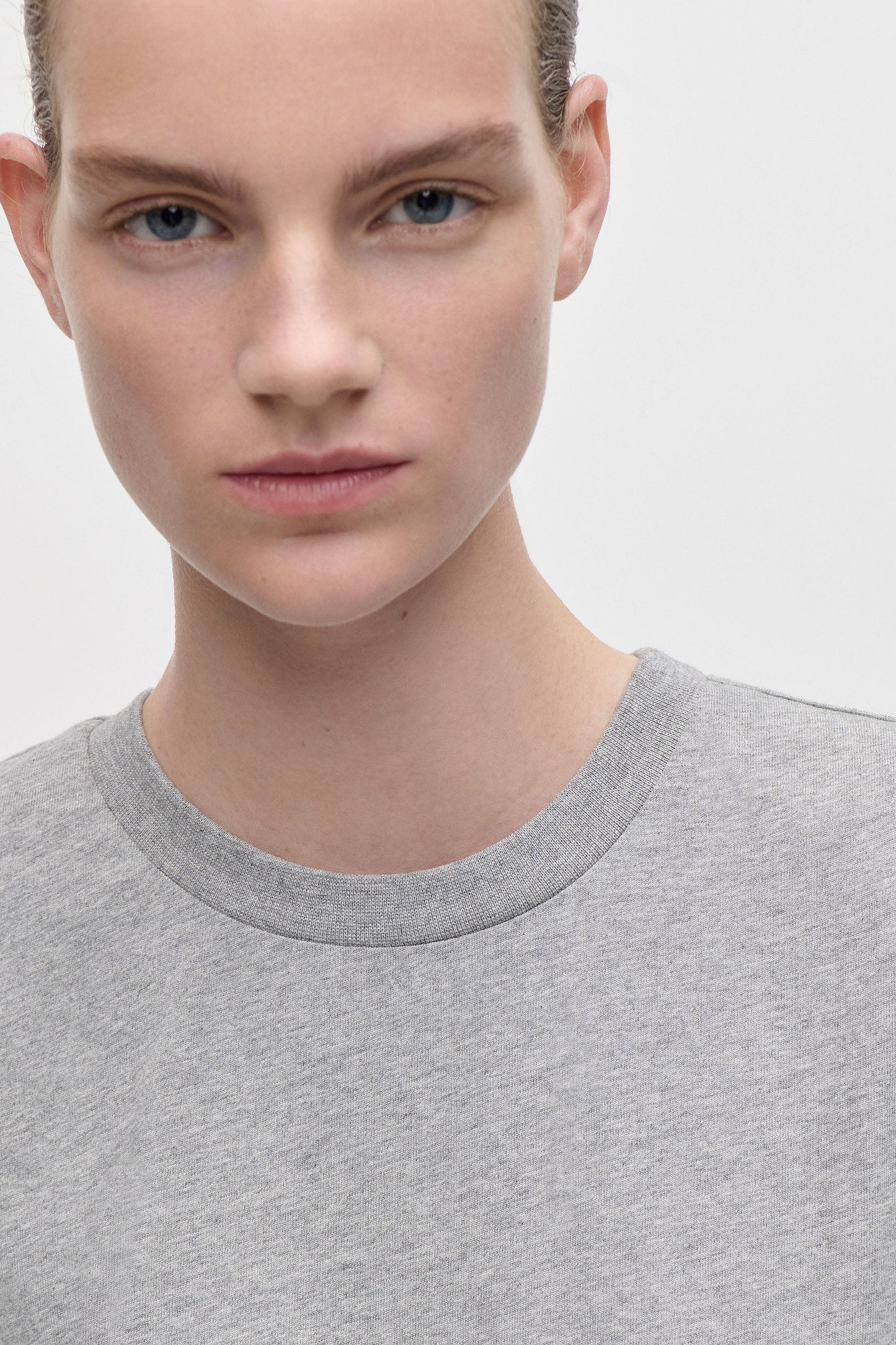 Tilly T-Shirt In Grey Marl