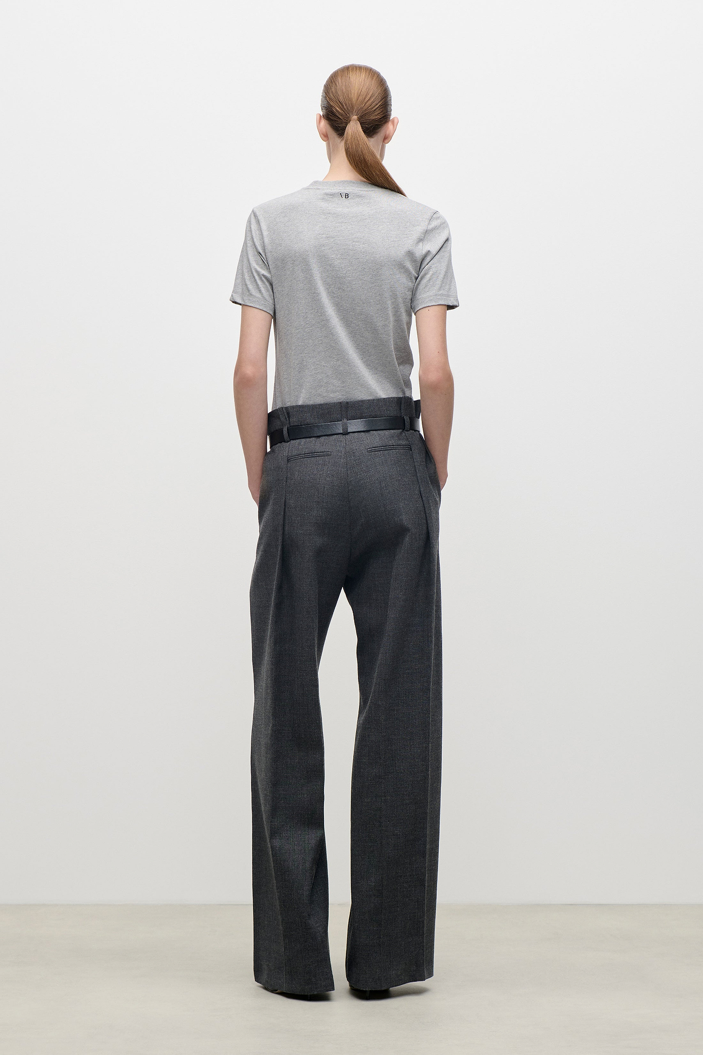 Jamie T-Shirt In Grey Marl