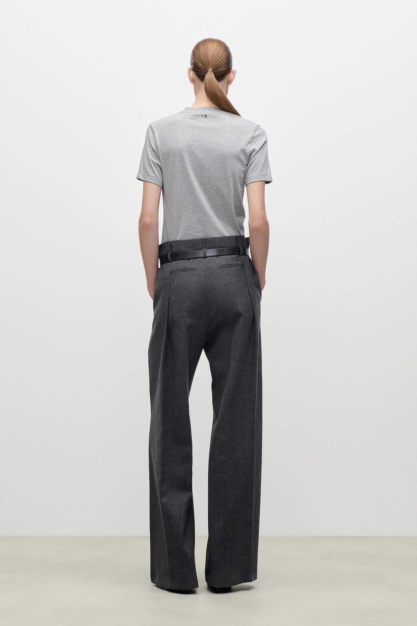 Jamie T-Shirt In Grey Marl