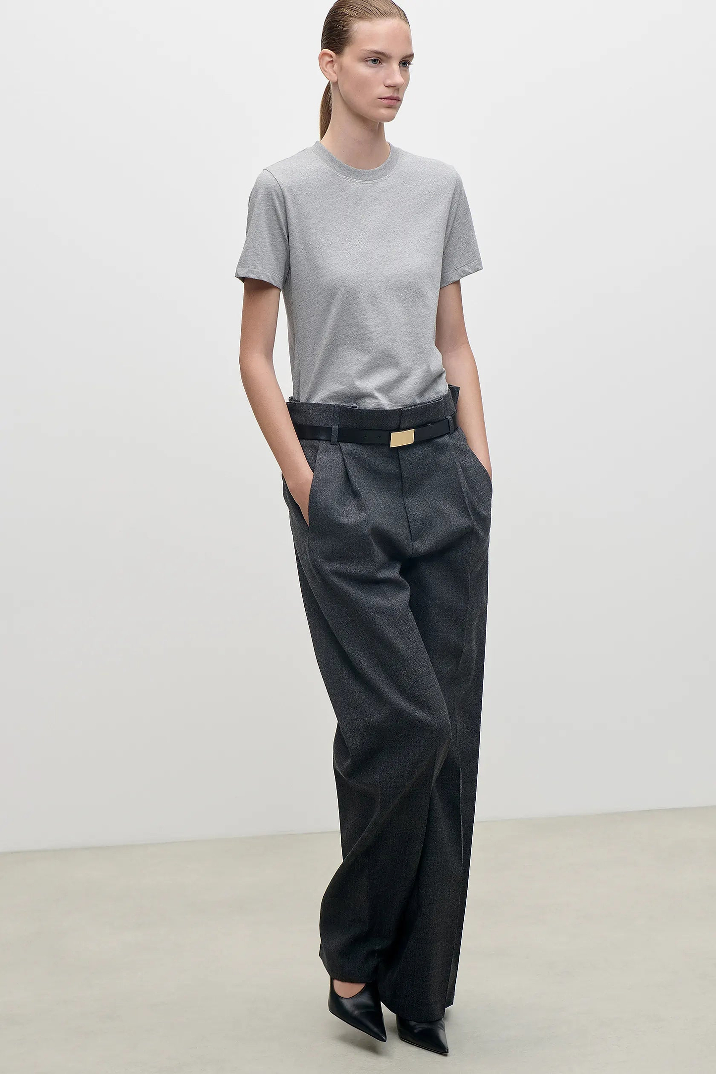 Jamie T-Shirt In Grey