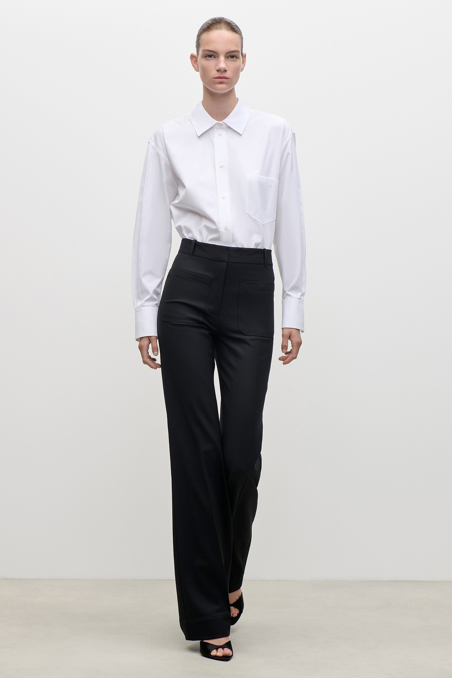 Alina Trouser In Black