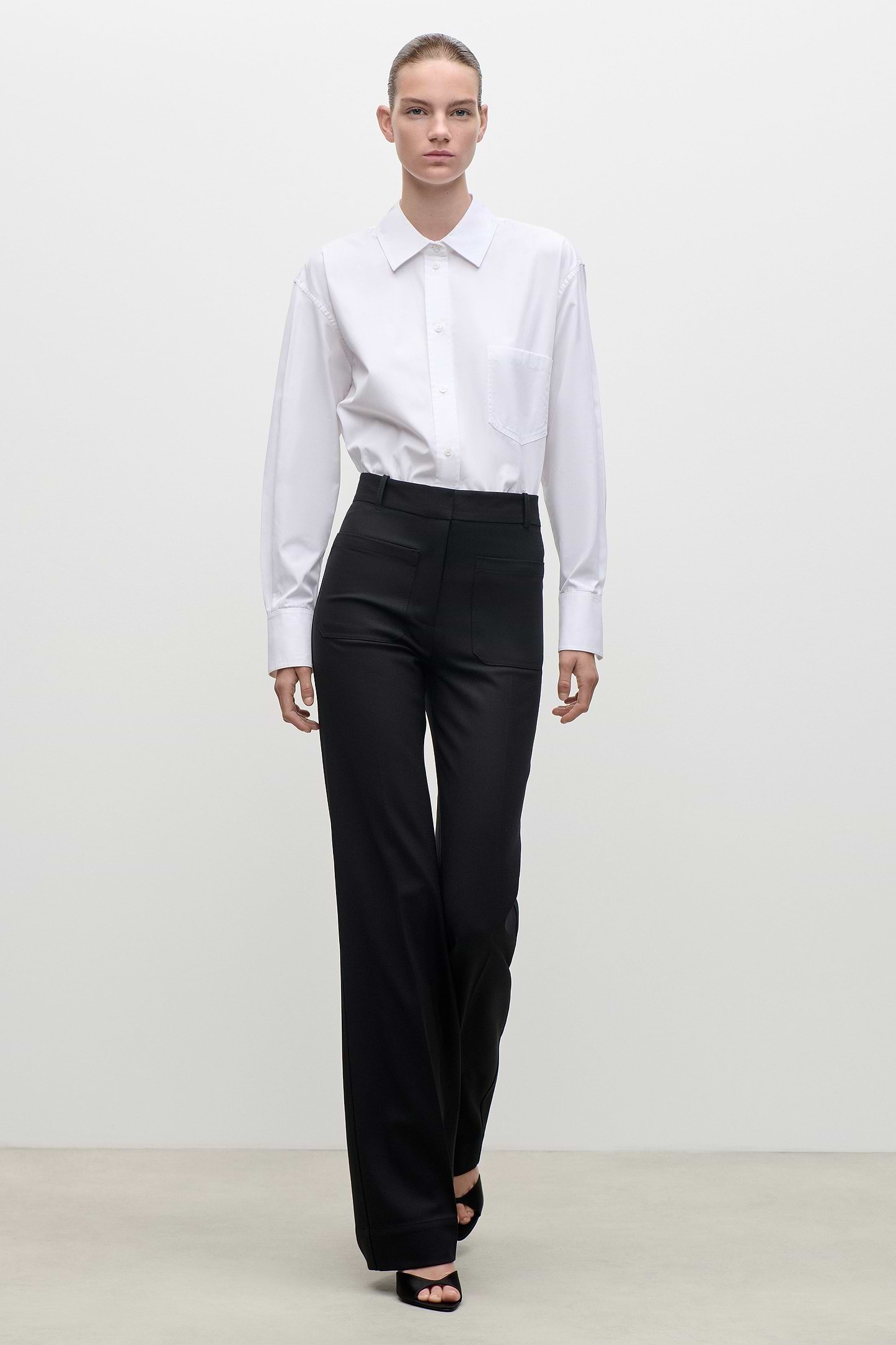 Alina Trouser In Black