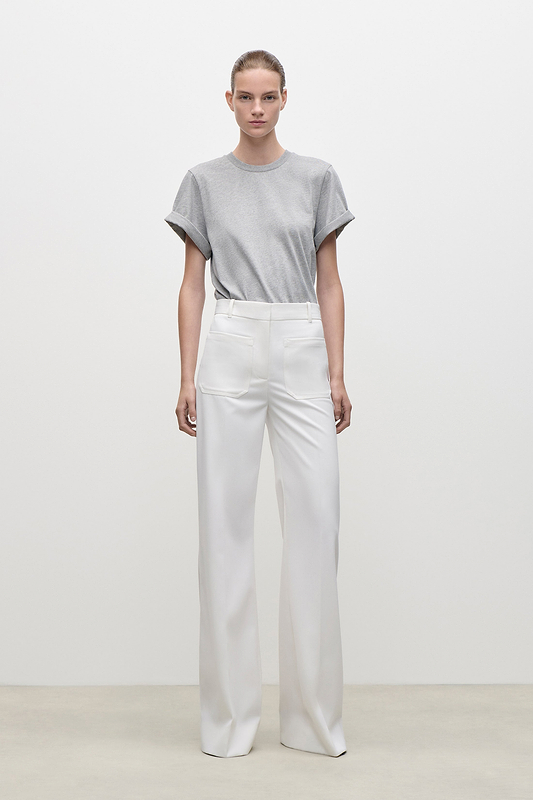 Alina Trouser In Ivory