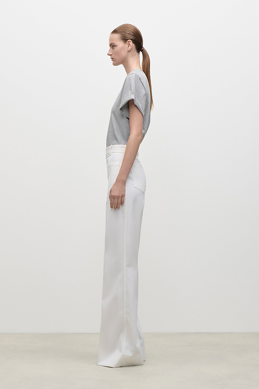 Alina Trouser In Ivory