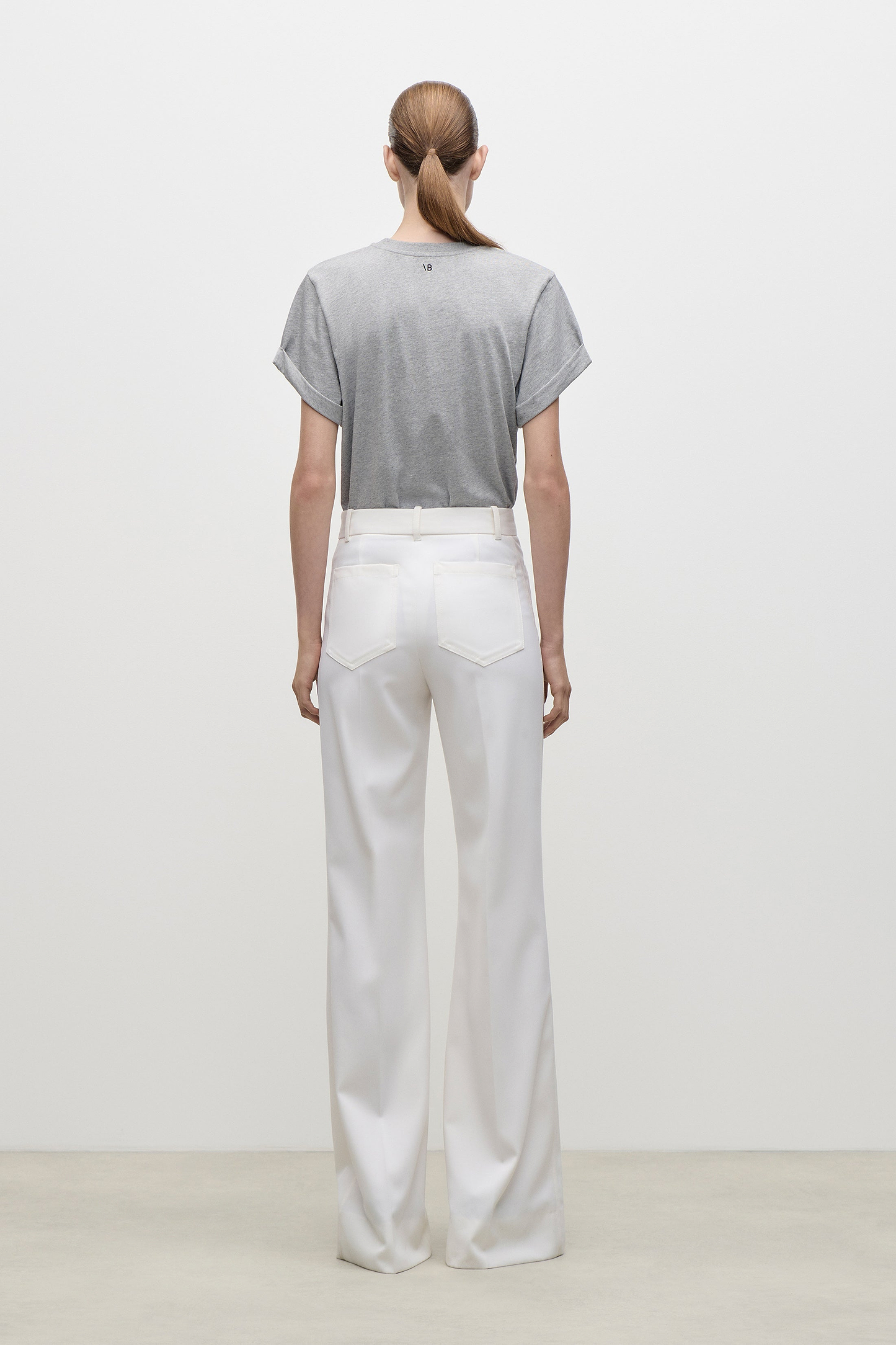Alina Trouser In Ivory