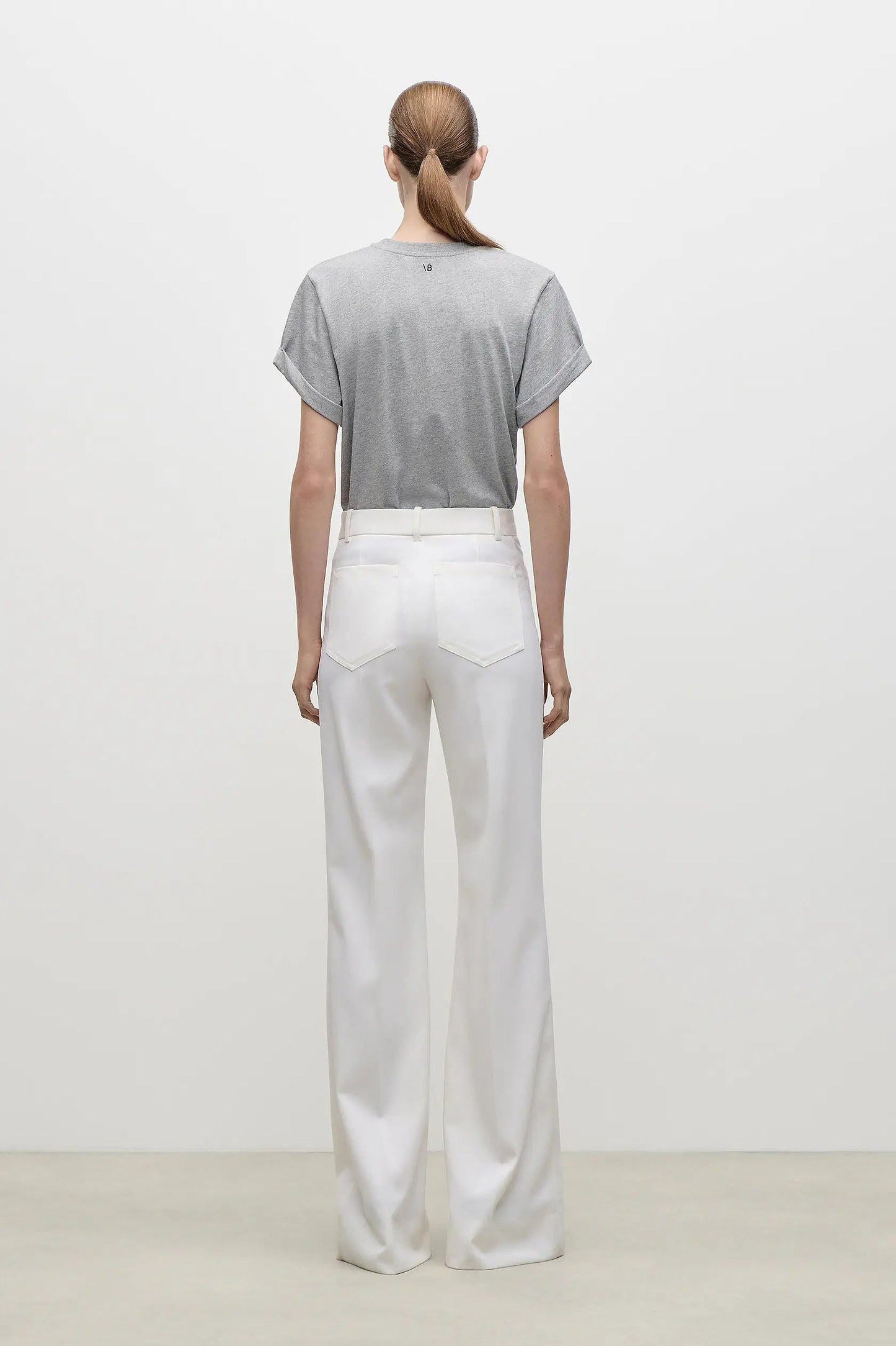 Alina Trouser In Ivory