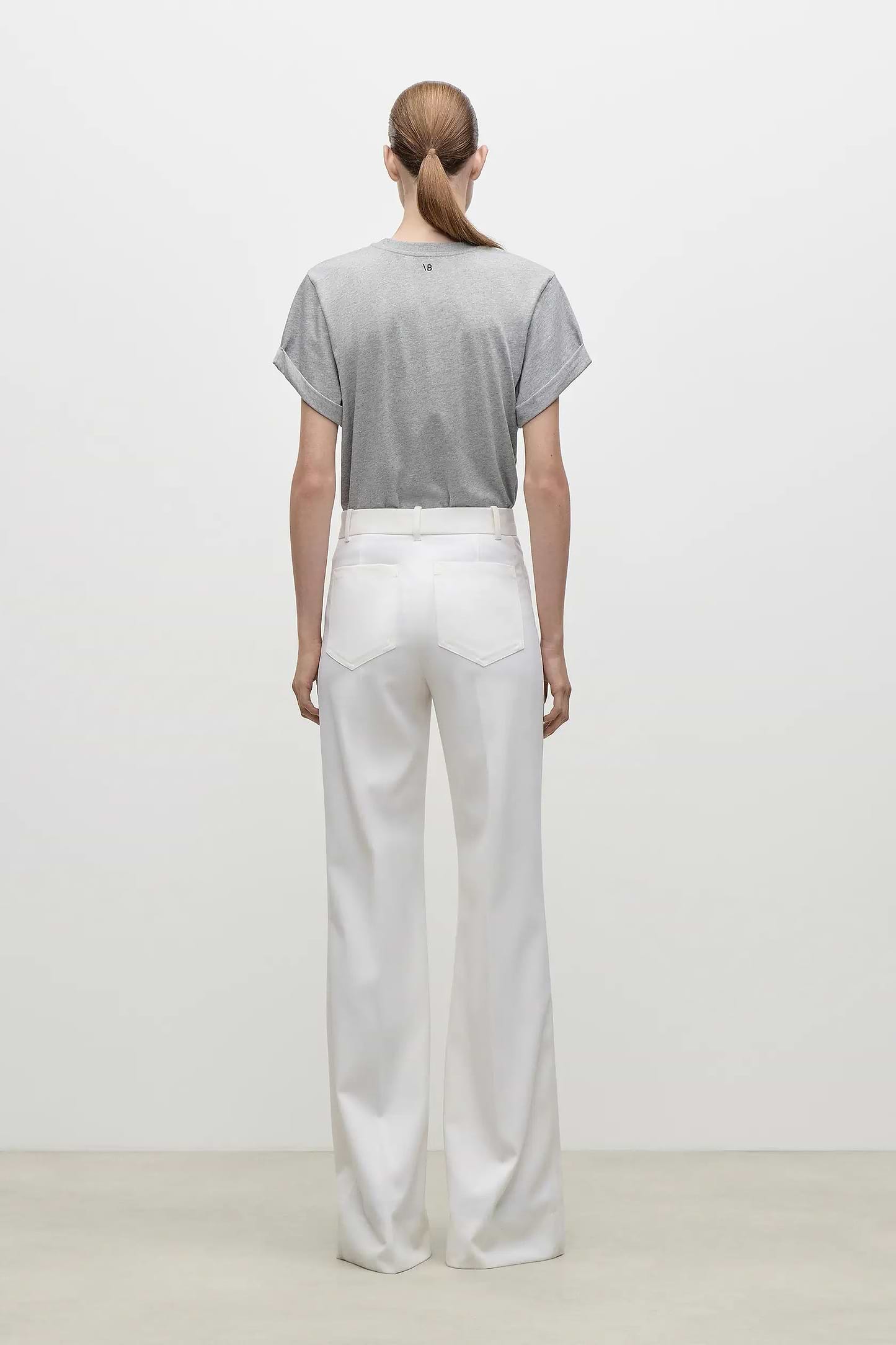 Alina Trouser In Ivory