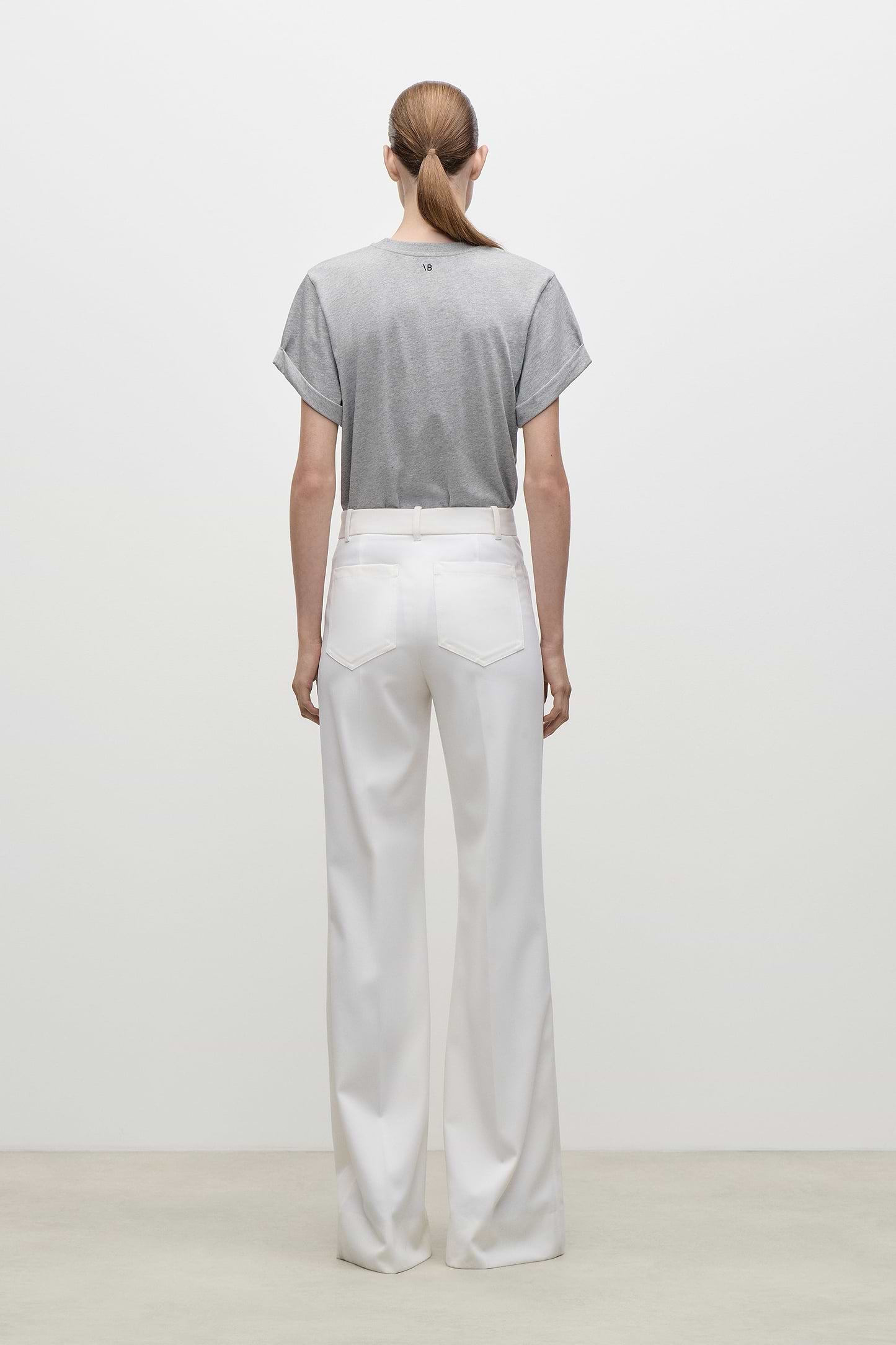 Alina Trouser In Ivory