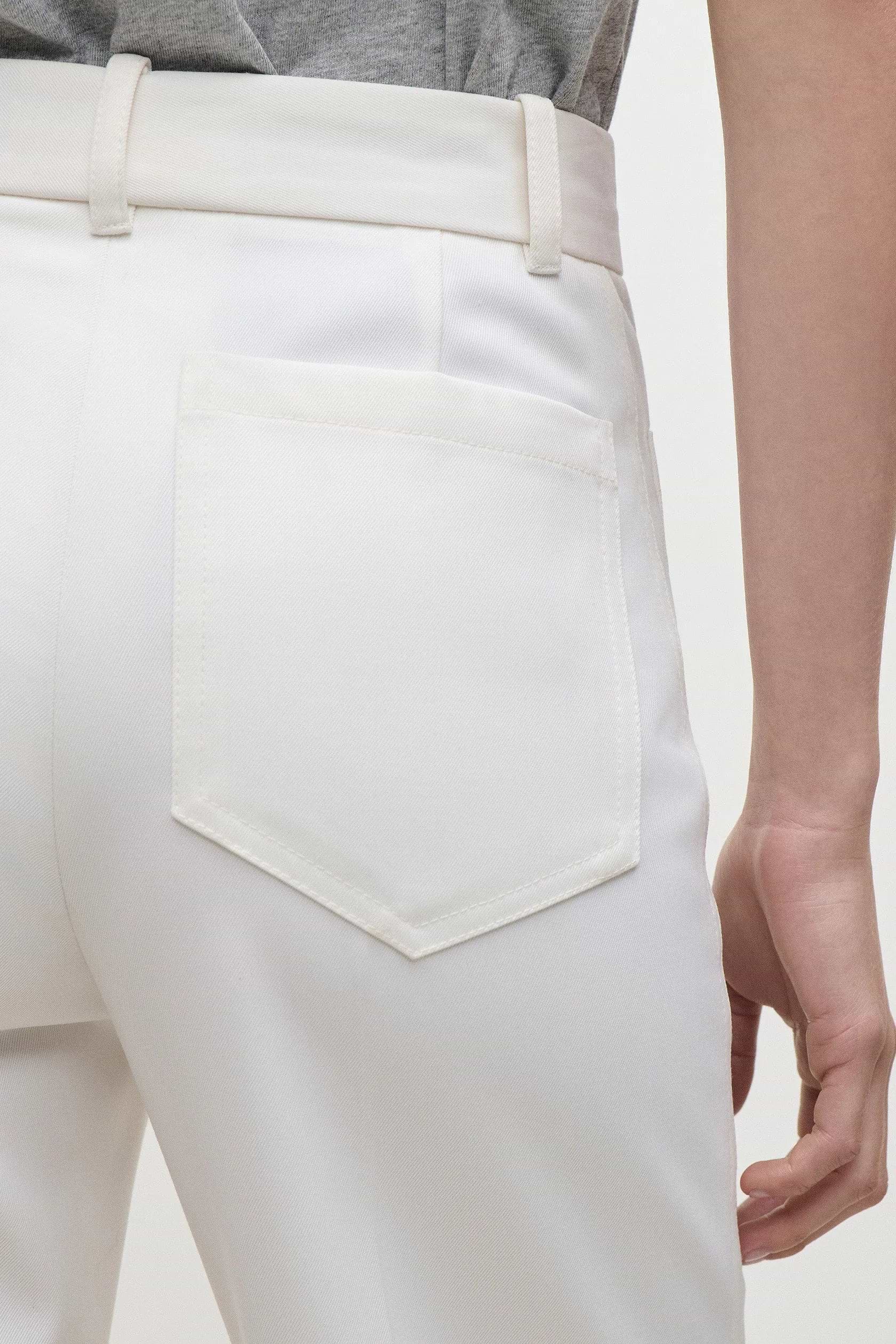 Alina Trouser In Ivory