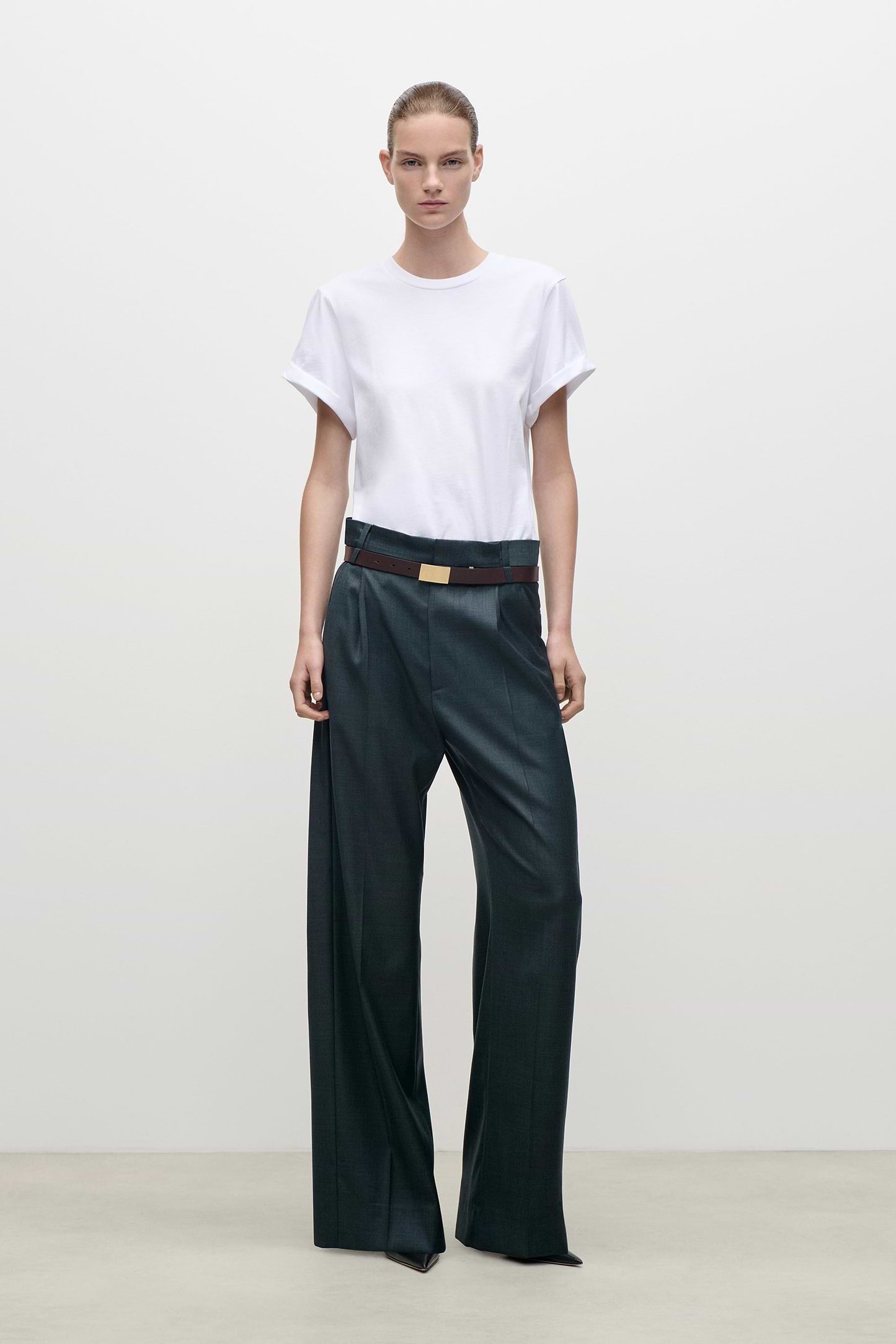 Ethel Trouser In Dark Teal