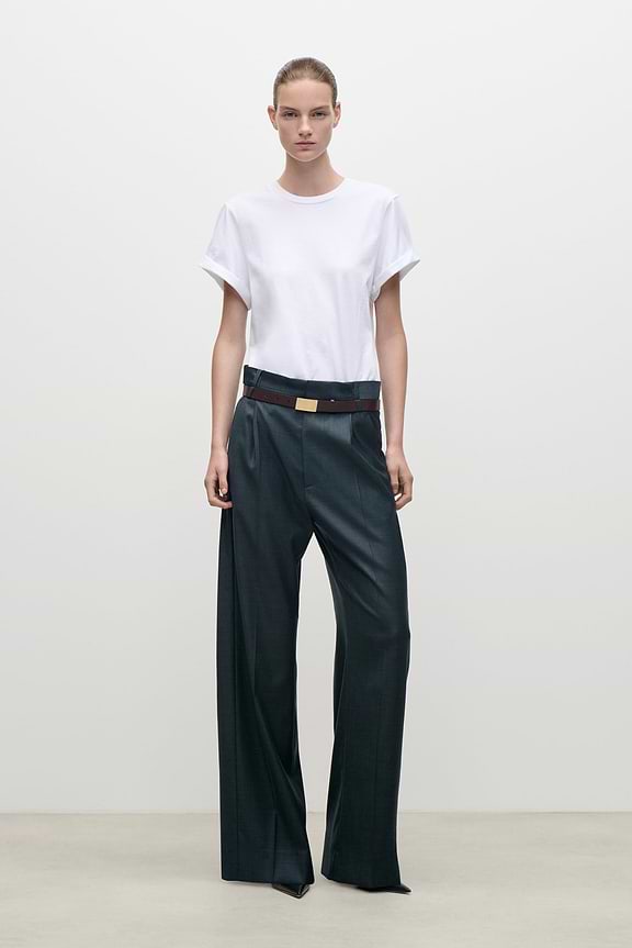 Ethel Trouser In Dark Teal