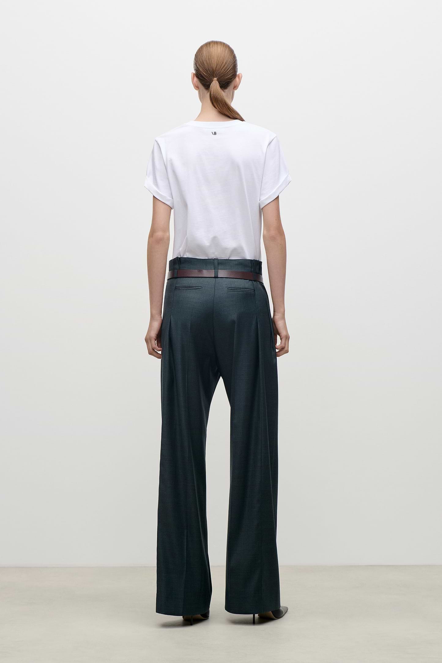 Ethel Trouser In Dark Teal