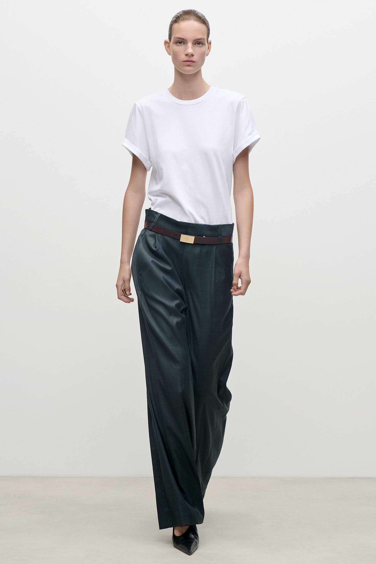 Ethel Trouser In Dark Teal