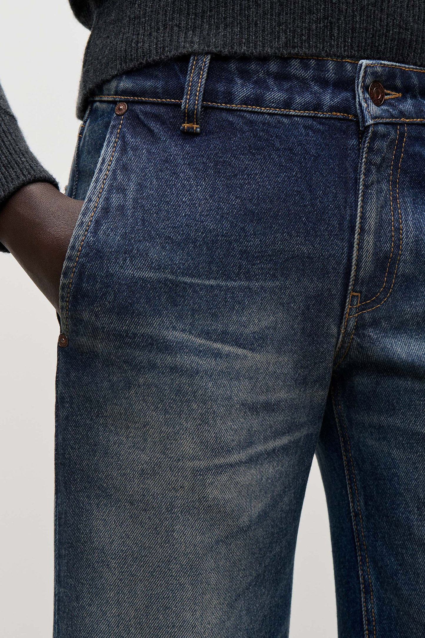 Gigi Jean In Dark Vintage Wash