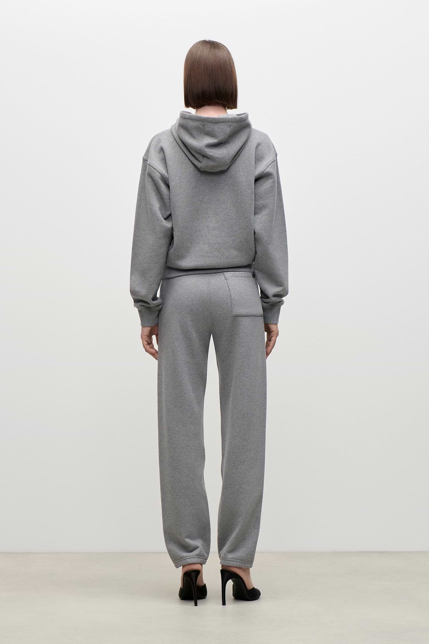 Jules Jogger In Mid Grey Marl