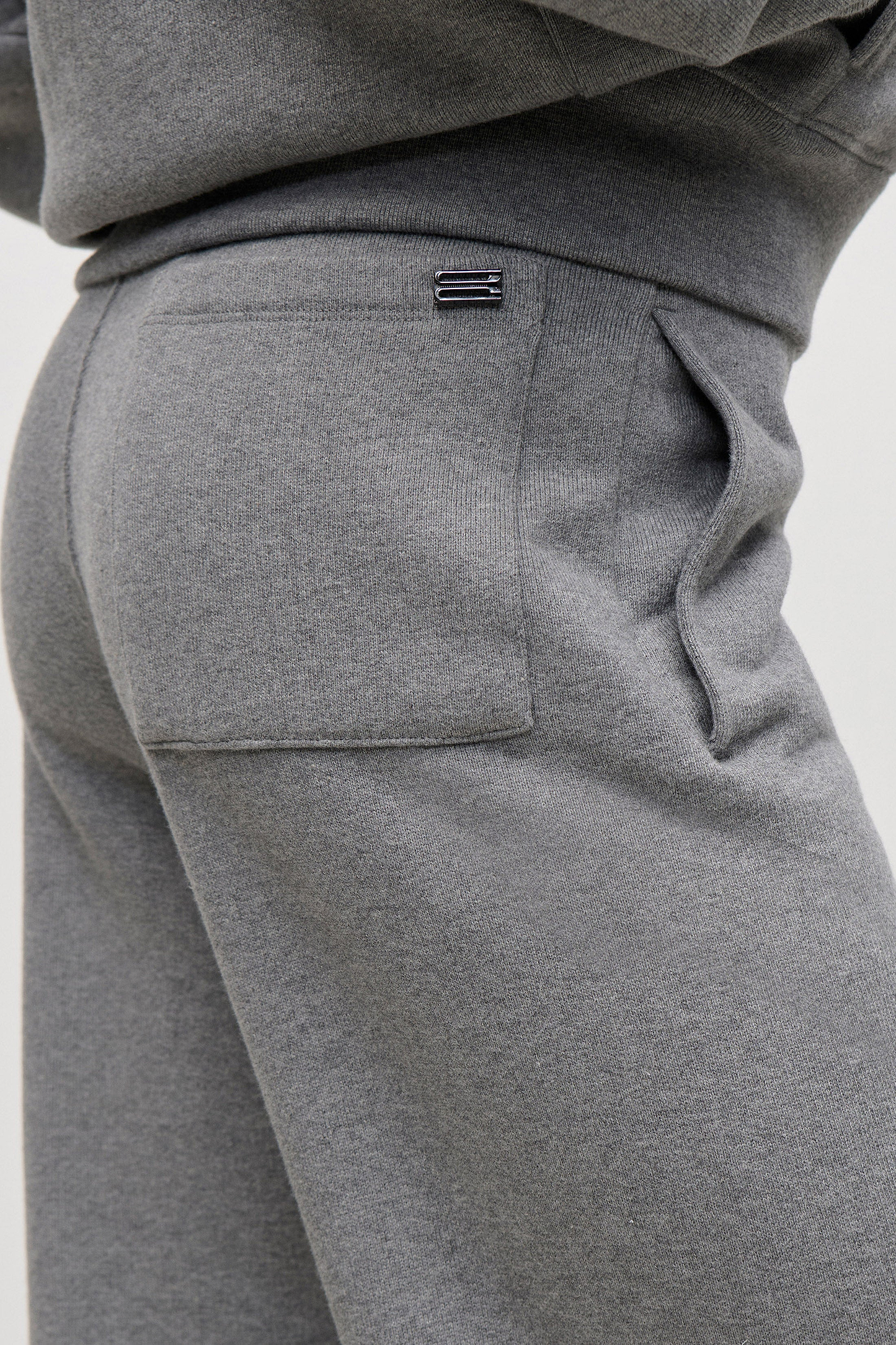 Jules Jogger In Mid Grey Marl