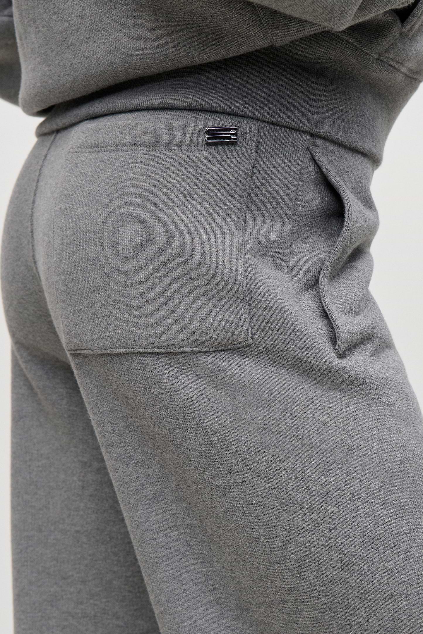 Jules Jogger In Mid Grey Marl