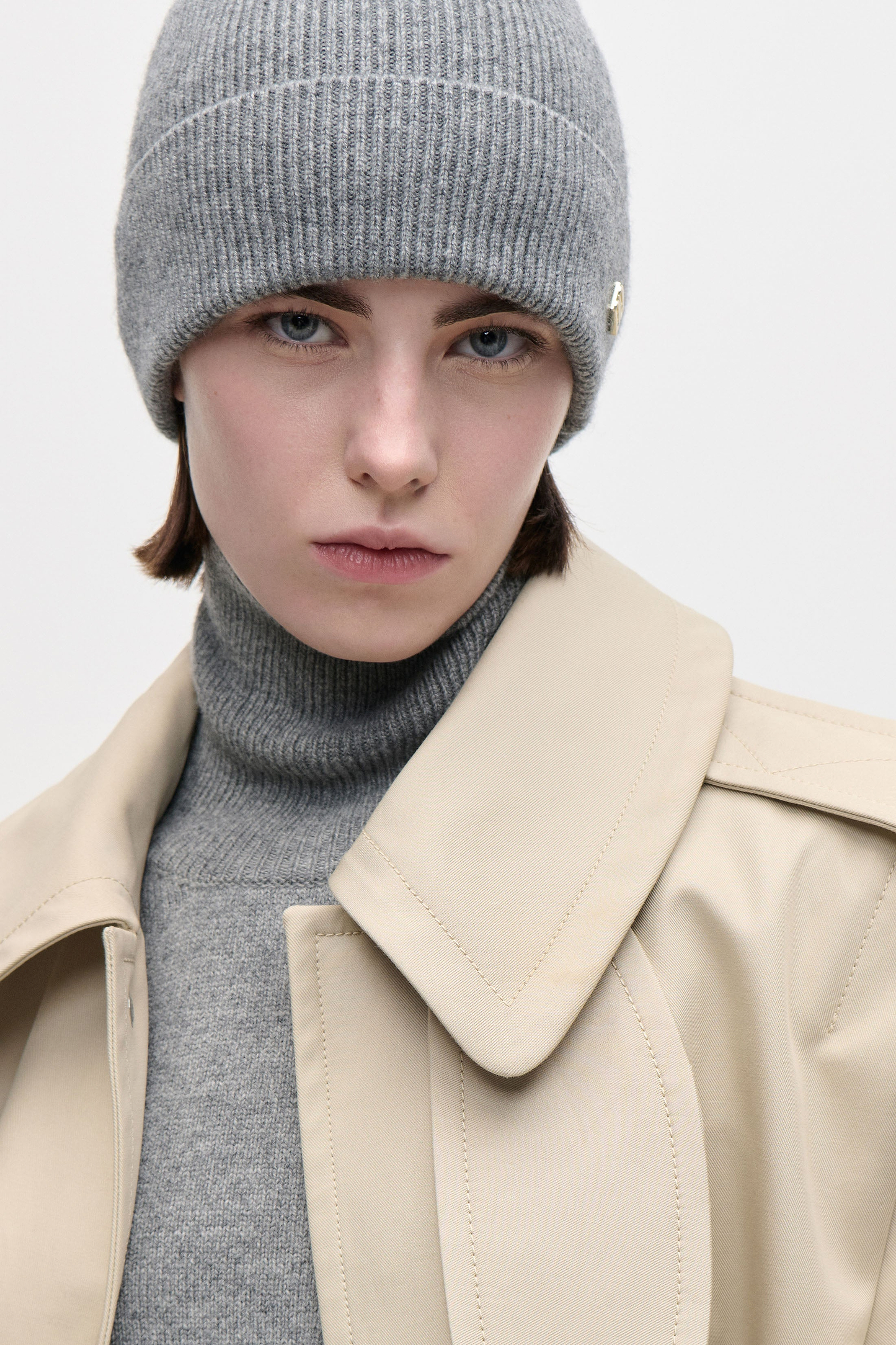 Hat In Mid Grey