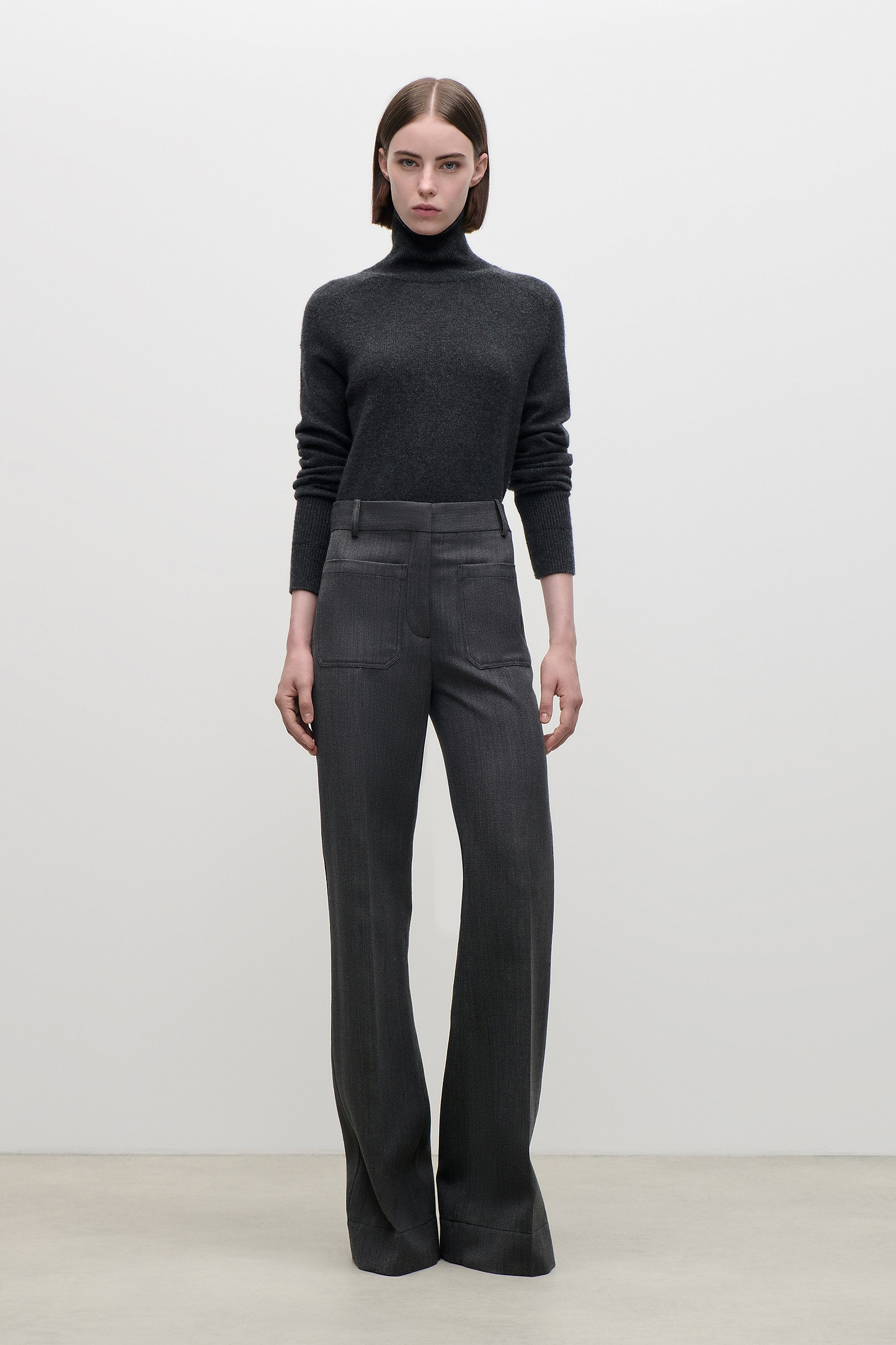 Marie Jumper In Dark Grey Melange