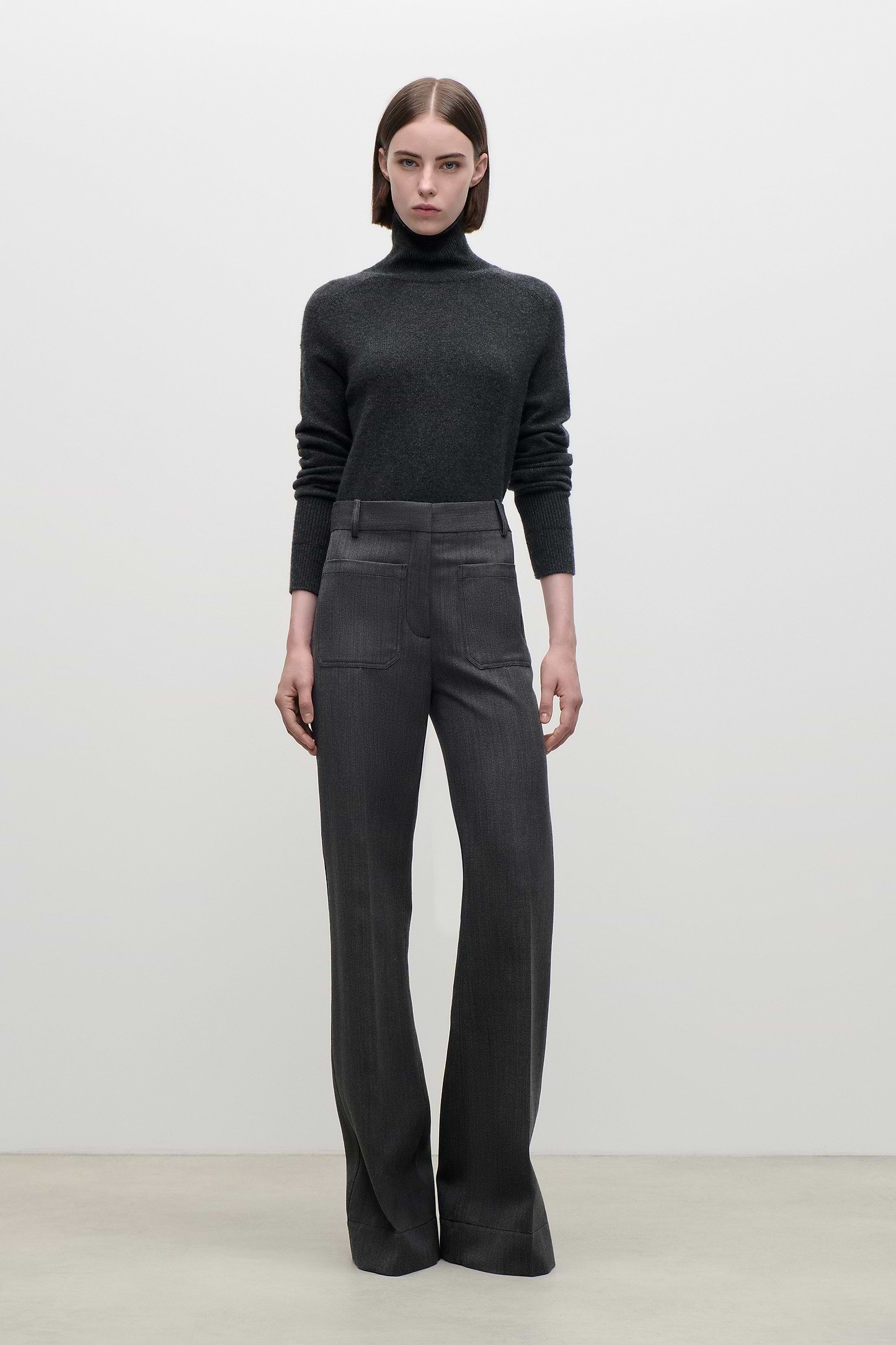 Marie Jumper In Dark Grey Melange
