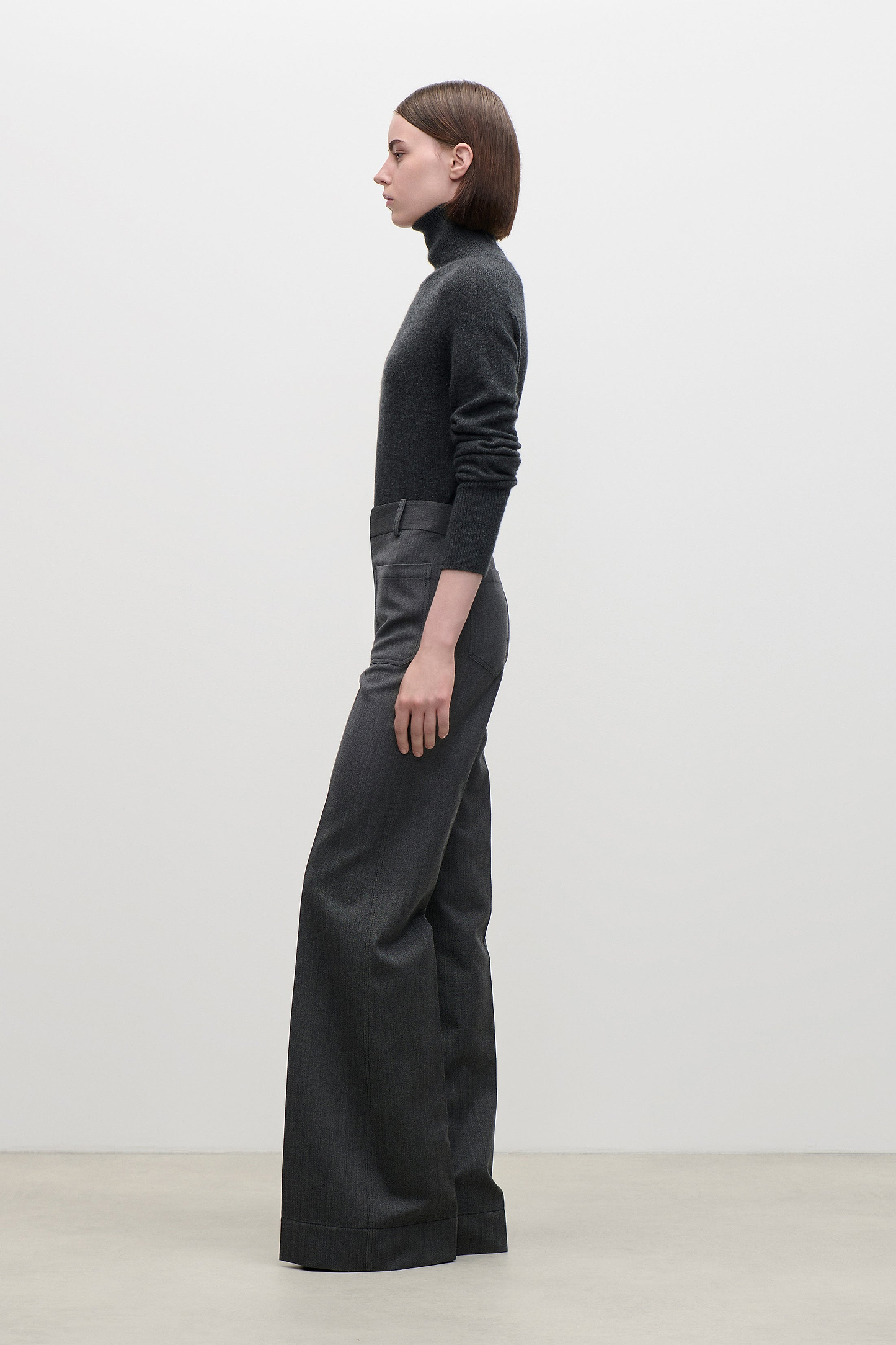 Marie Jumper In Dark Grey Melange
