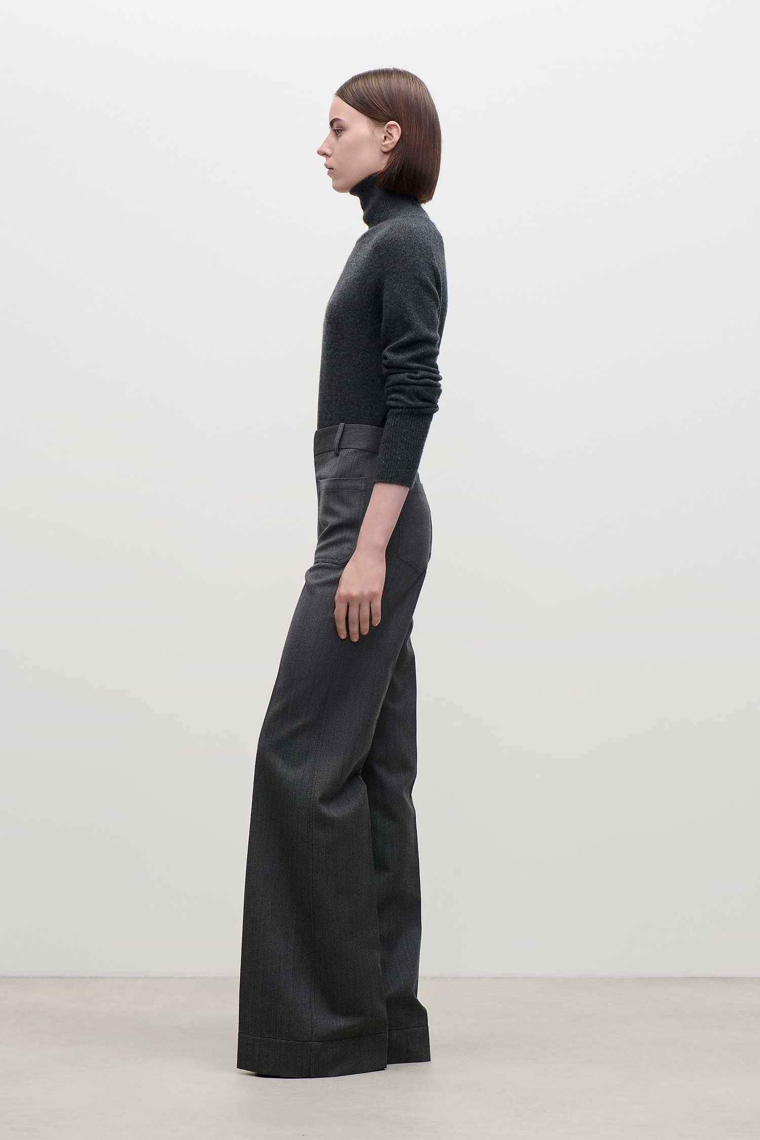 Marie Jumper In Dark Grey Melange
