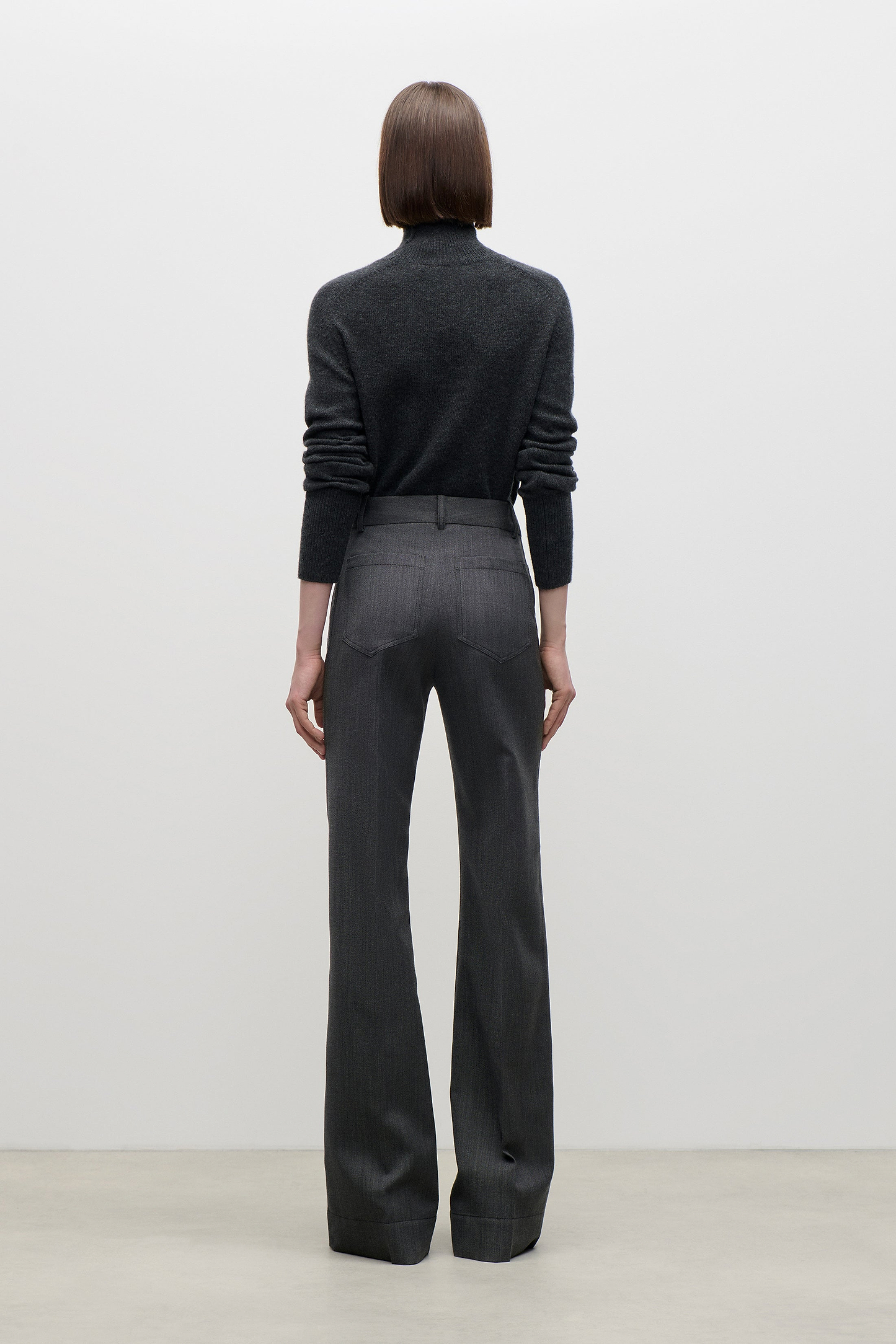 Marie Jumper In Dark Grey Melange
