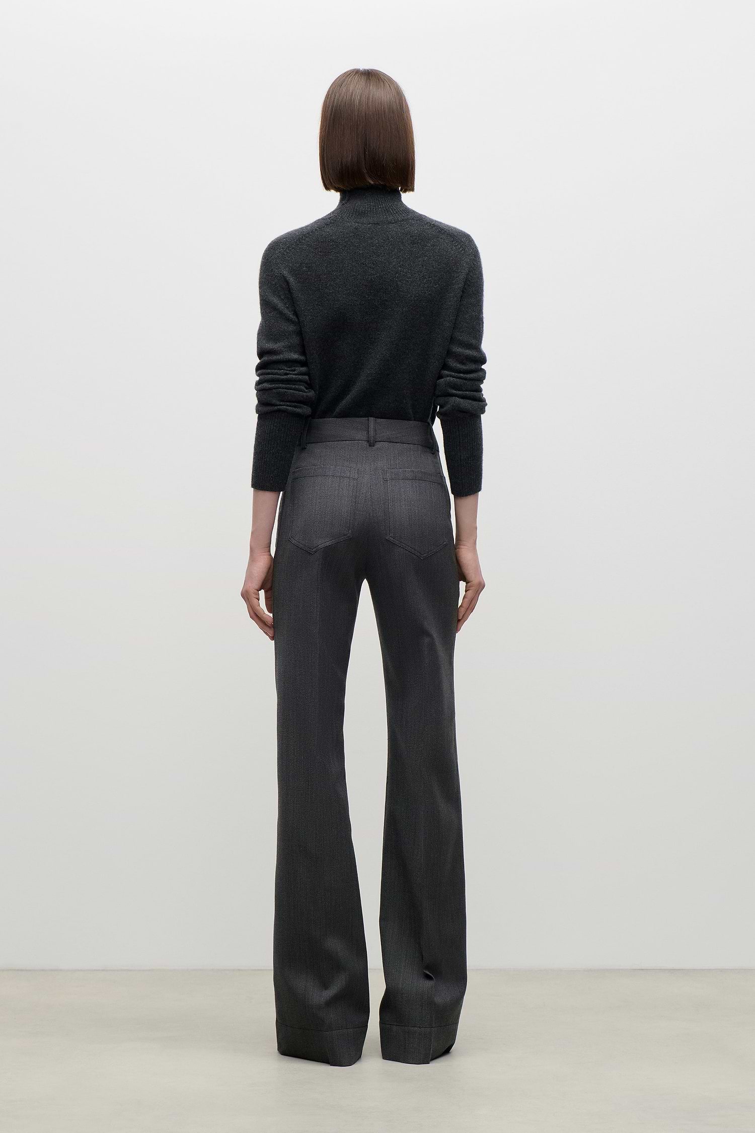 Marie Jumper In Dark Grey Melange