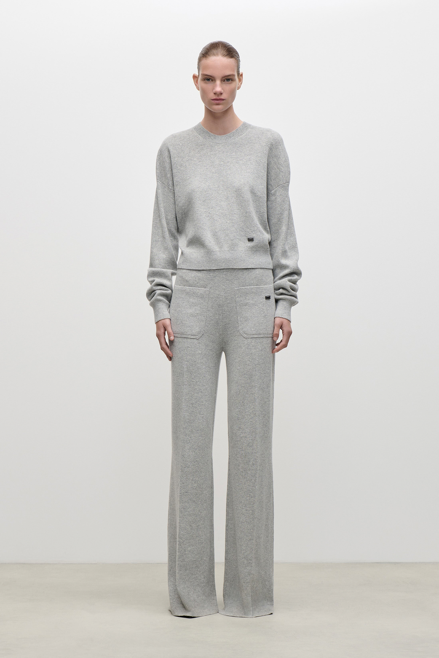 Luna Jumper In Light Grey