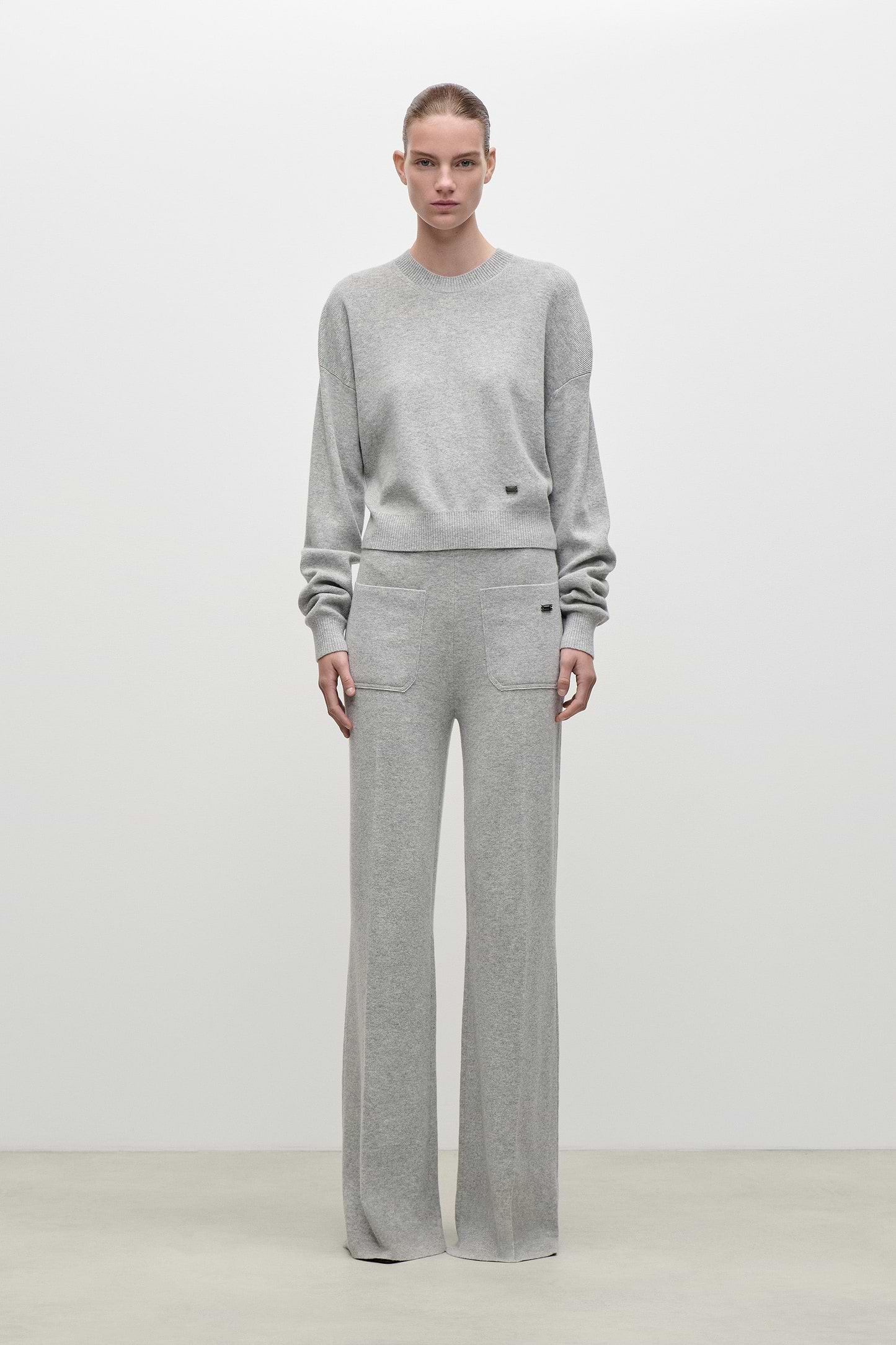 Luna Jumper In Light Grey