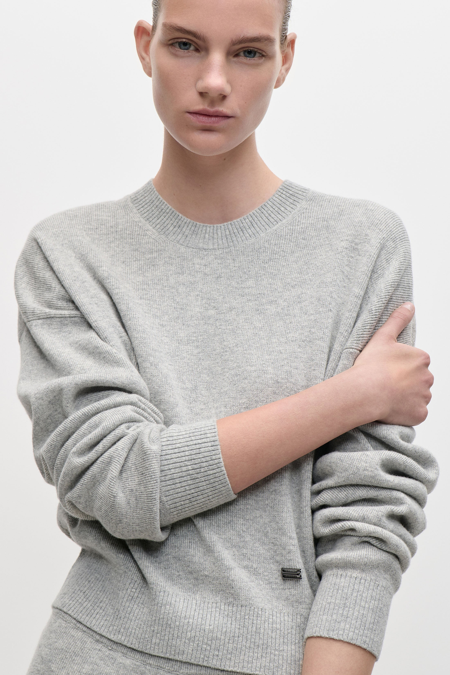 Luna Jumper In Light Grey
