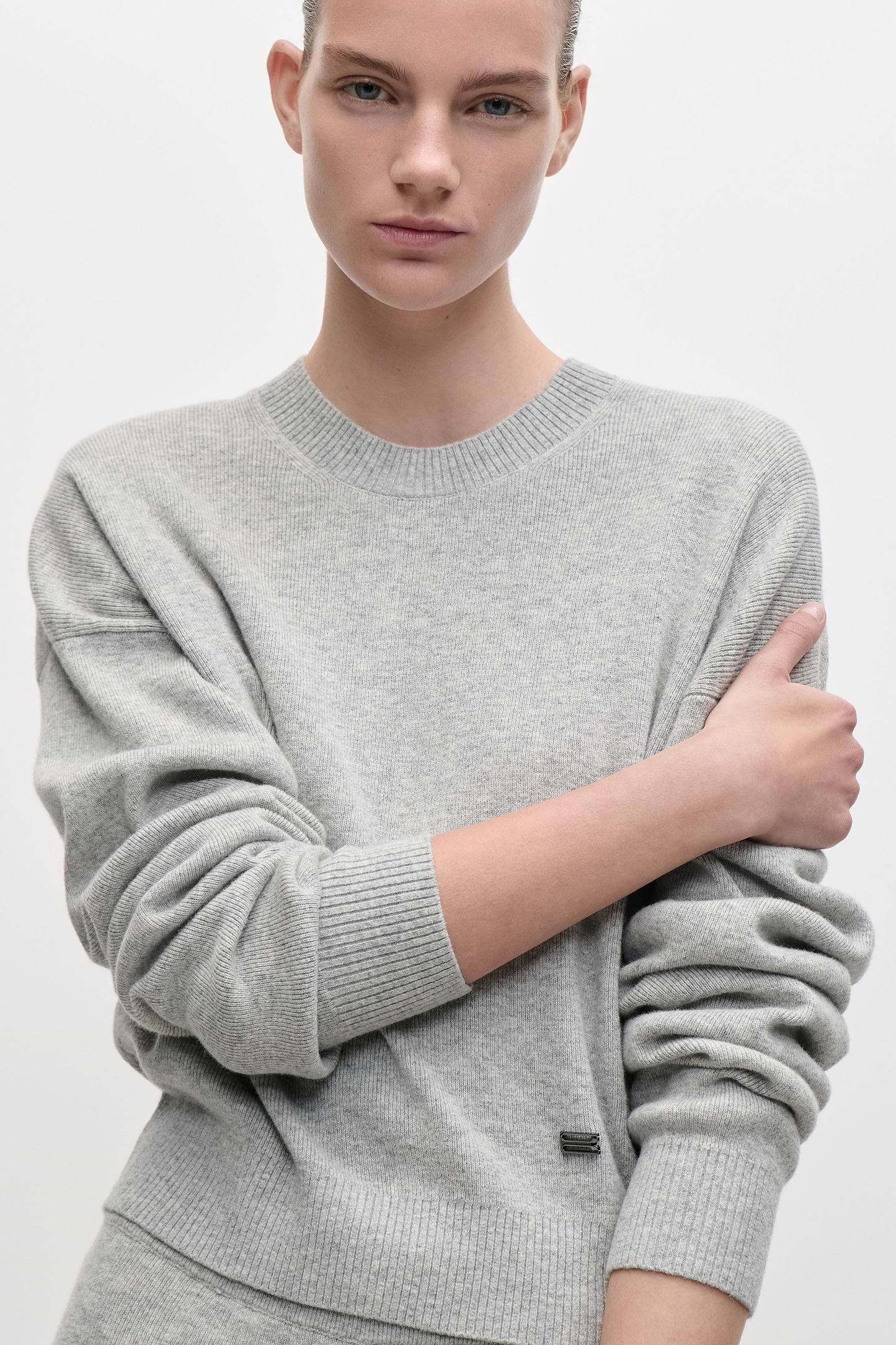 Luna Jumper In Light Grey