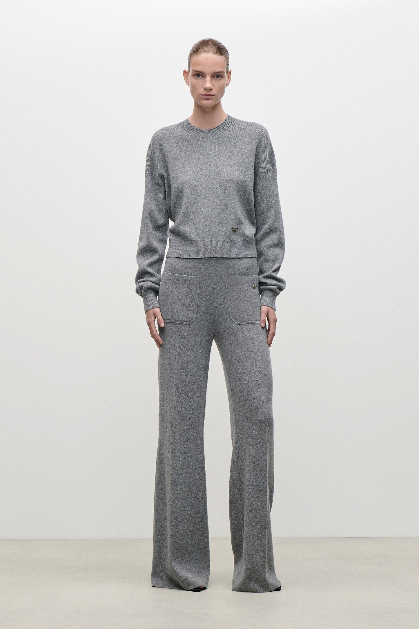 Luna Jumper In Mid Grey