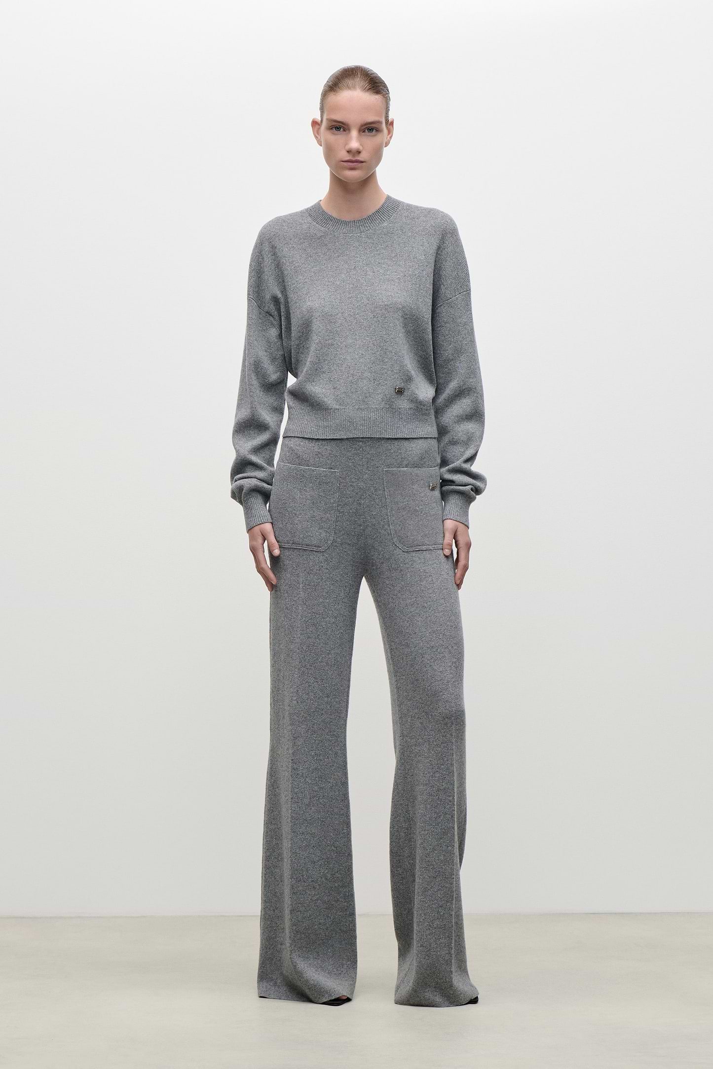 Luna Jumper In Mid Grey